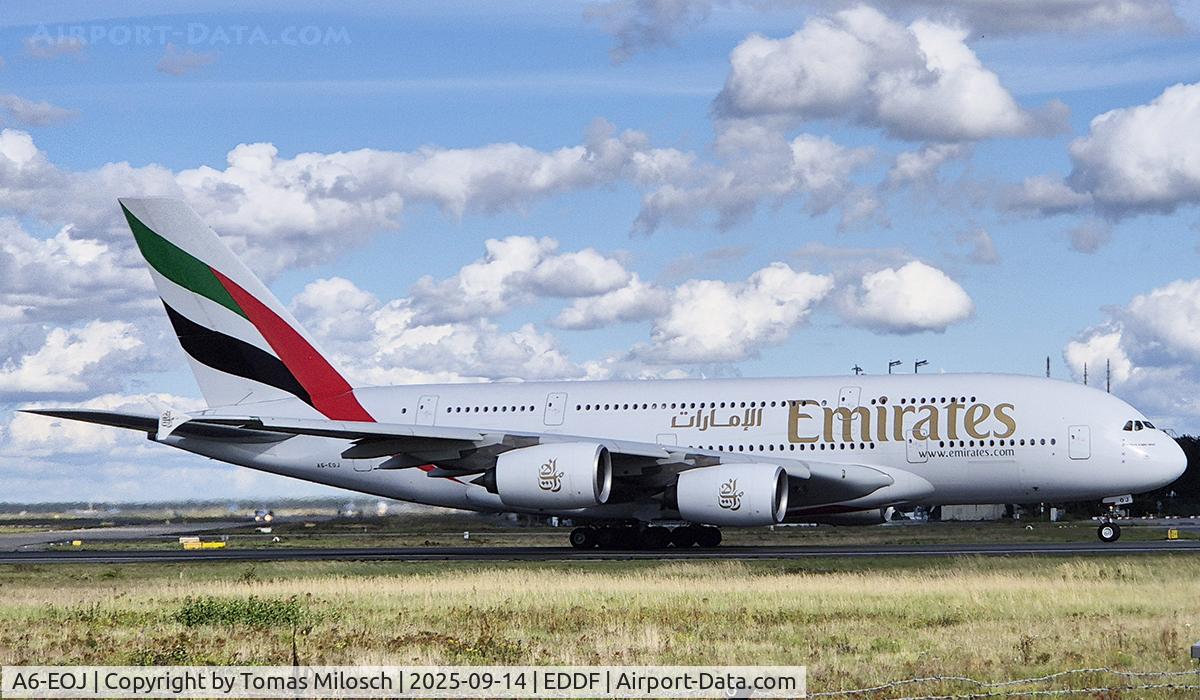 A6-EOJ, 2015 Airbus A380-861 C/N 182, Airport Frankfurt
