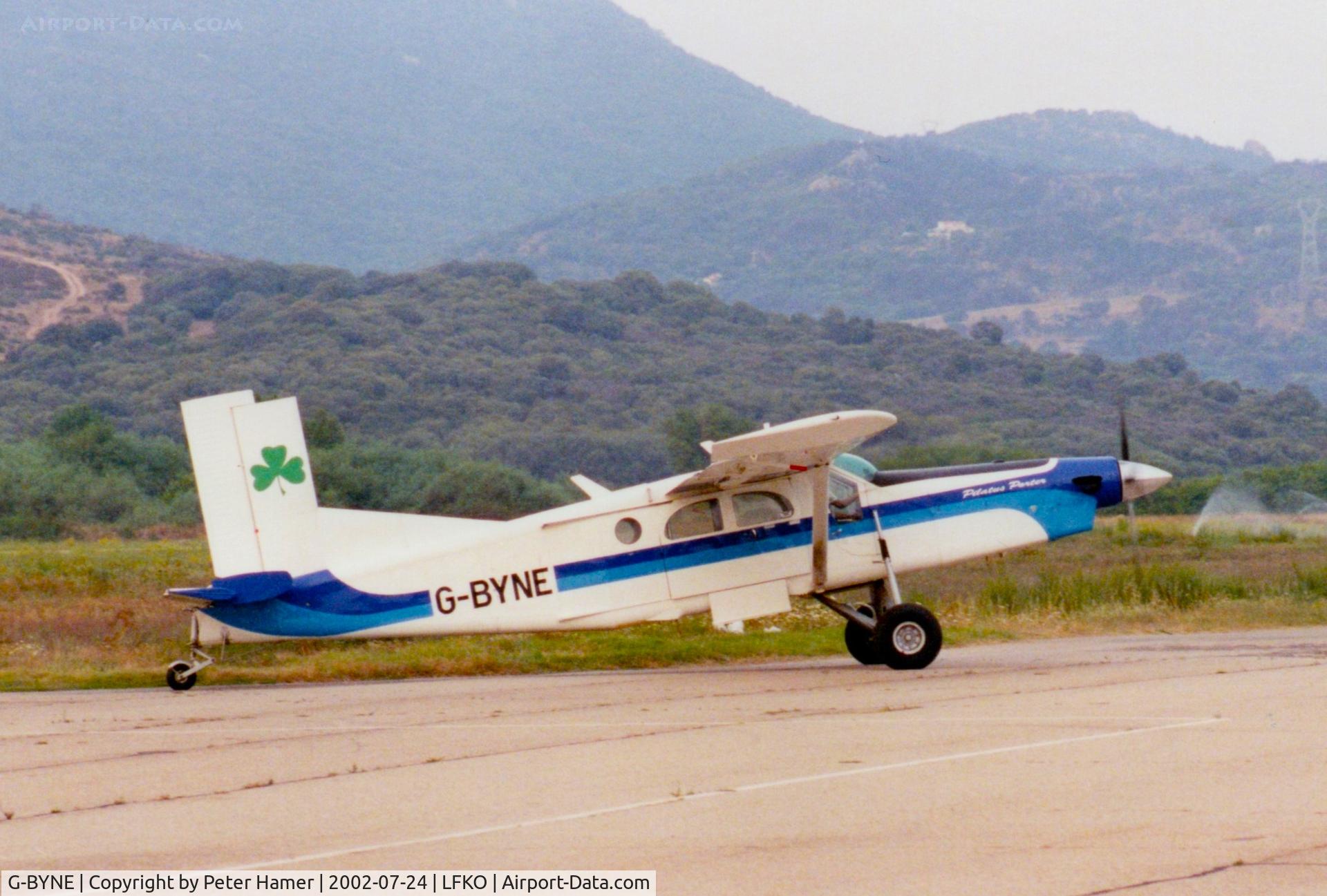 G-BYNE, 1967 Pilatus PC-6/B2-H4 Turbo Porter C/N 631, Propriano, Corsica