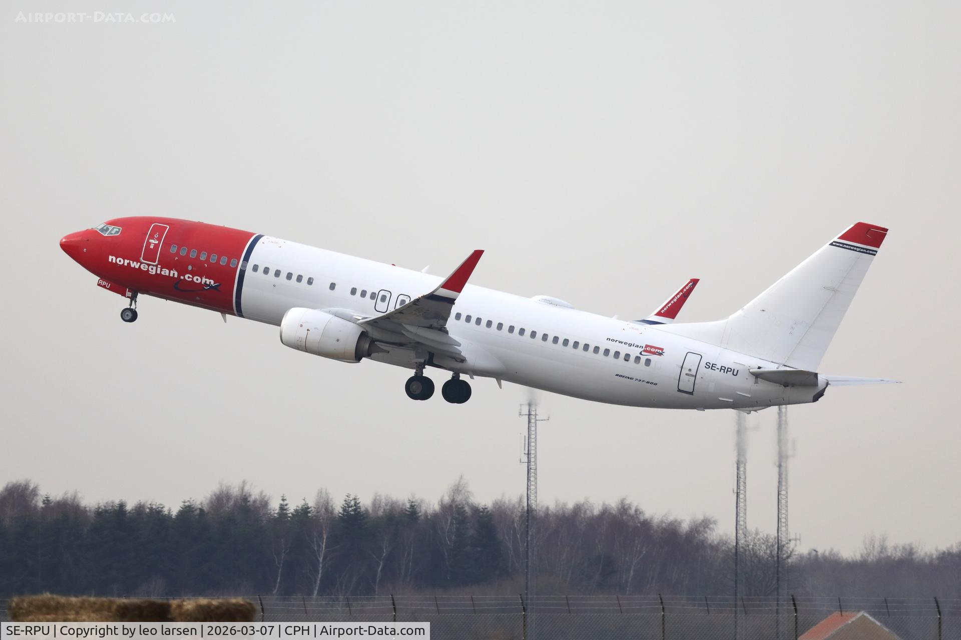 SE-RPU, 2015 Boeing 737-8JP C/N 42078, Copenhagen 7.3.2026
