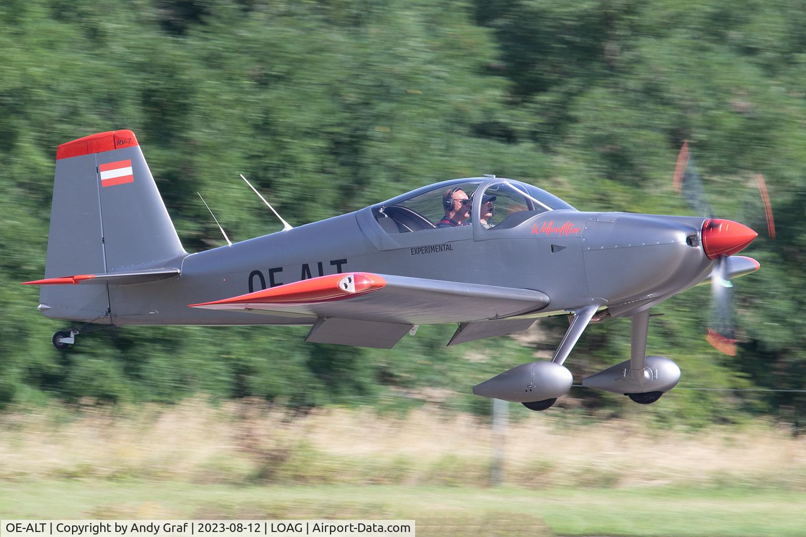 OE-ALT, Vans RV-7 C/N 0000, Untitled Vans RV7