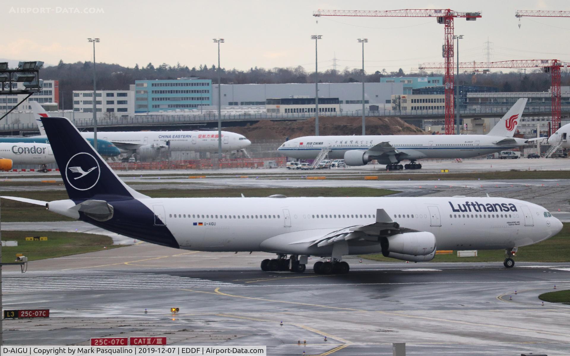 D-AIGU, 2000 Airbus A340-313 C/N 321, Airbus A340-313