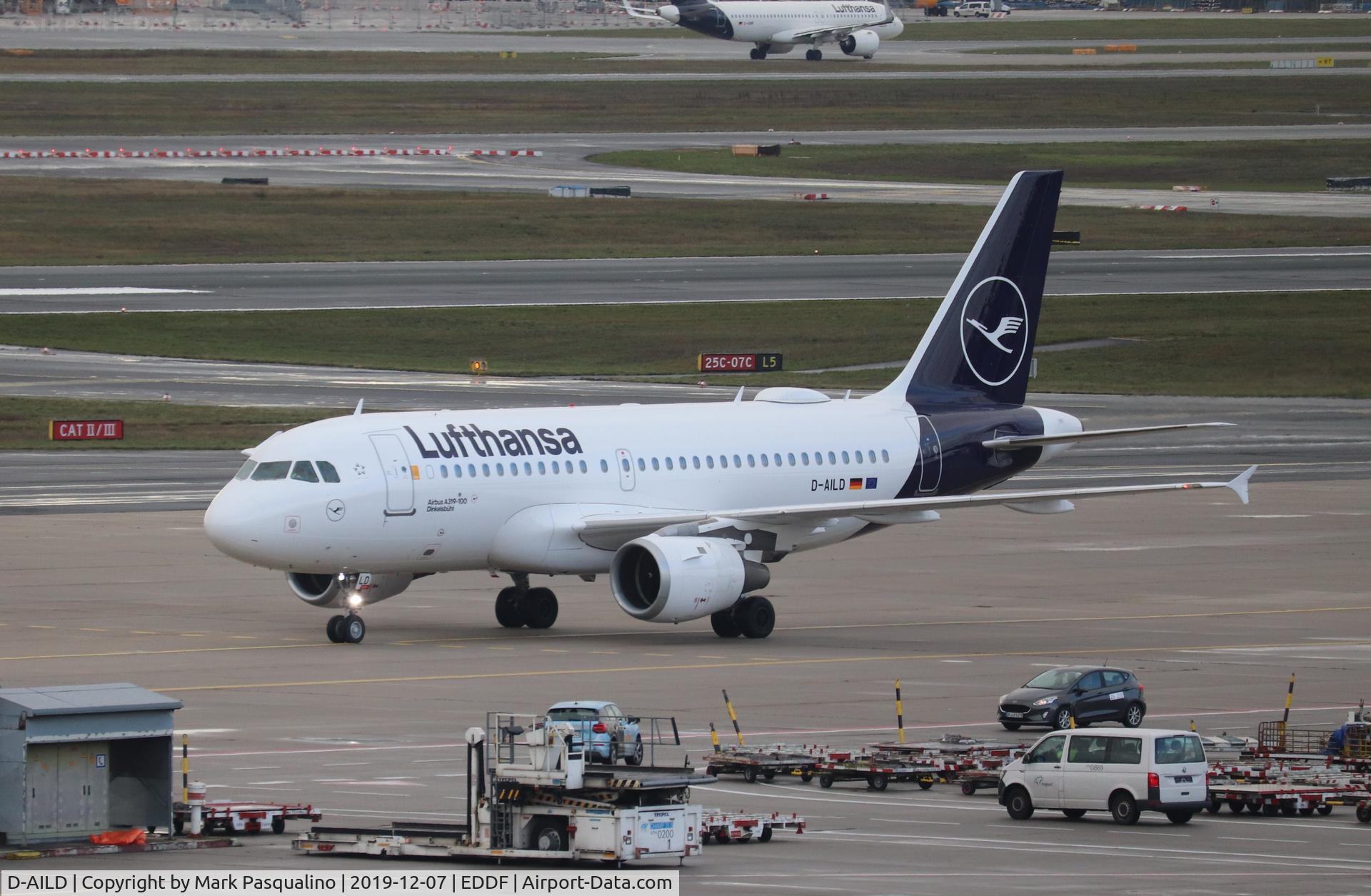 D-AILD, 1996 Airbus A319-114 C/N 623, Airbus A319-114