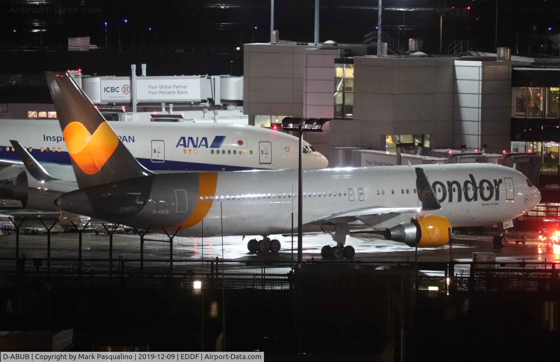 D-ABUB, 1992 Boeing 767-330/ER C/N 26987, Boeing 767-330/ER