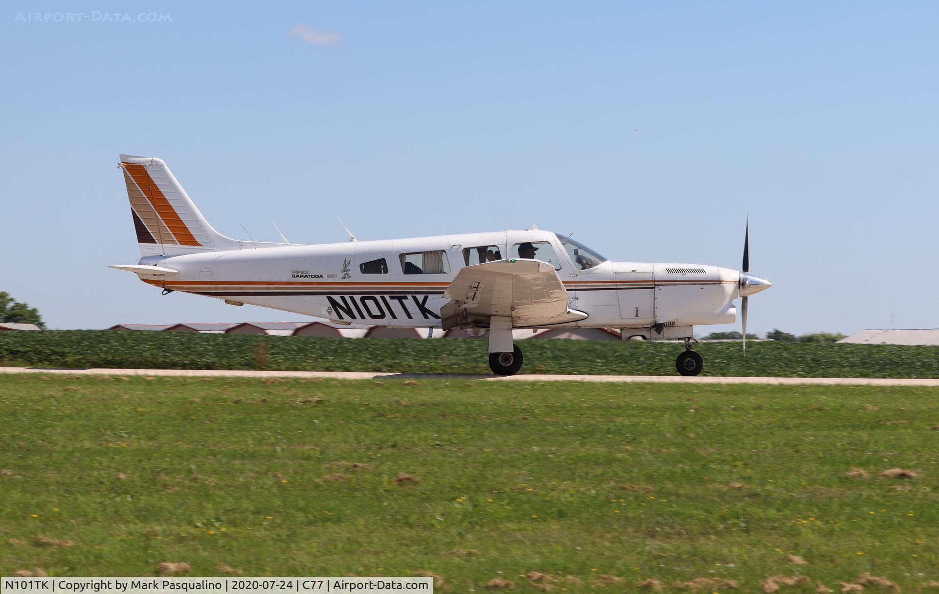 N101TK, 1980 Piper PA-32R-301T Turbo Saratoga C/N 32R-8029062, Piper PA-32R-301T