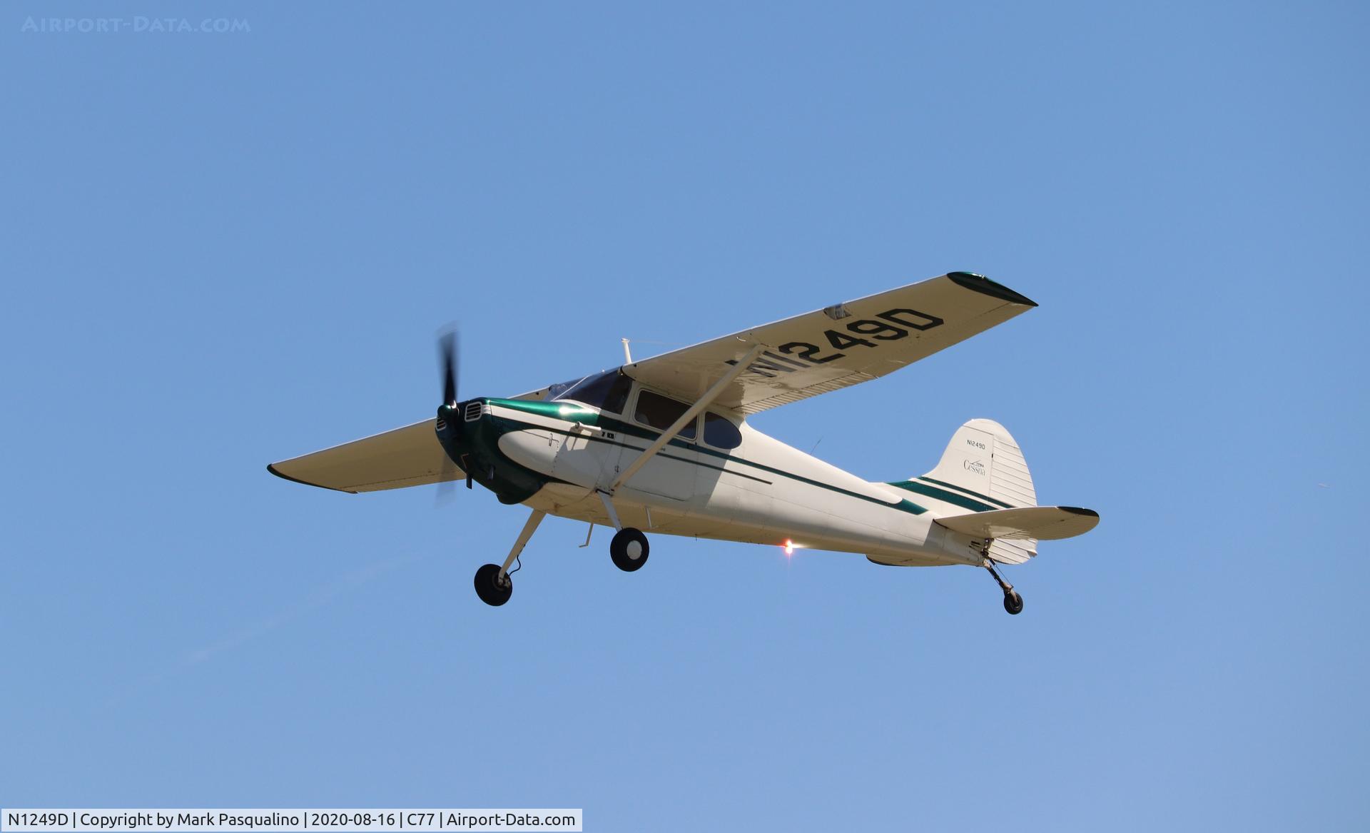 N1249D, 1951 Cessna 170A C/N 20121, Cessna 170A