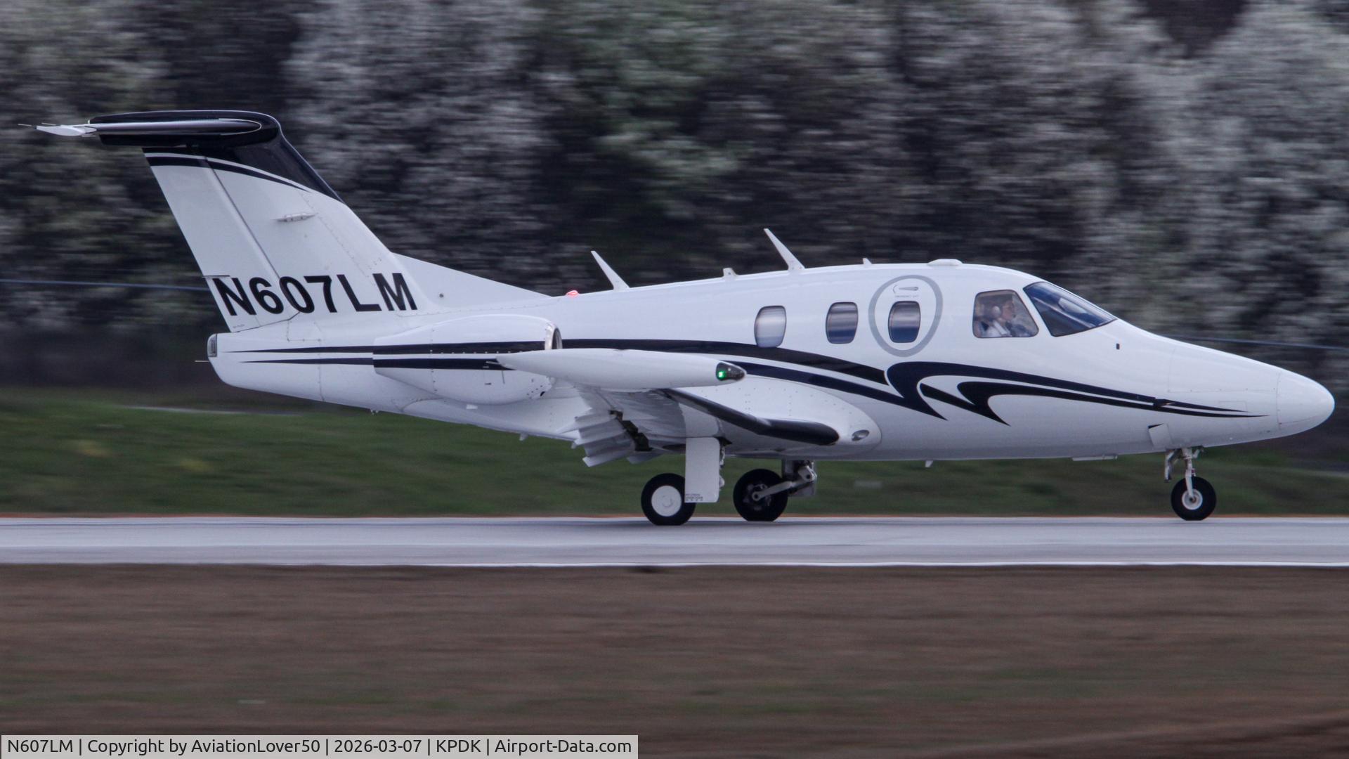 N607LM, 2008 Eclipse Aviation Corp EA500 C/N 000204, Eclipse 500