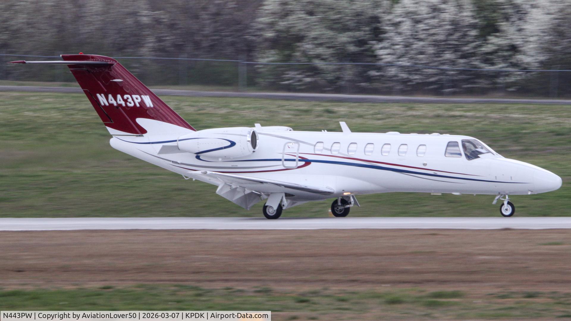 N443PW, 2006 Cessna 525B CitationJet CJ3 C/N 525B0103, CJ3
