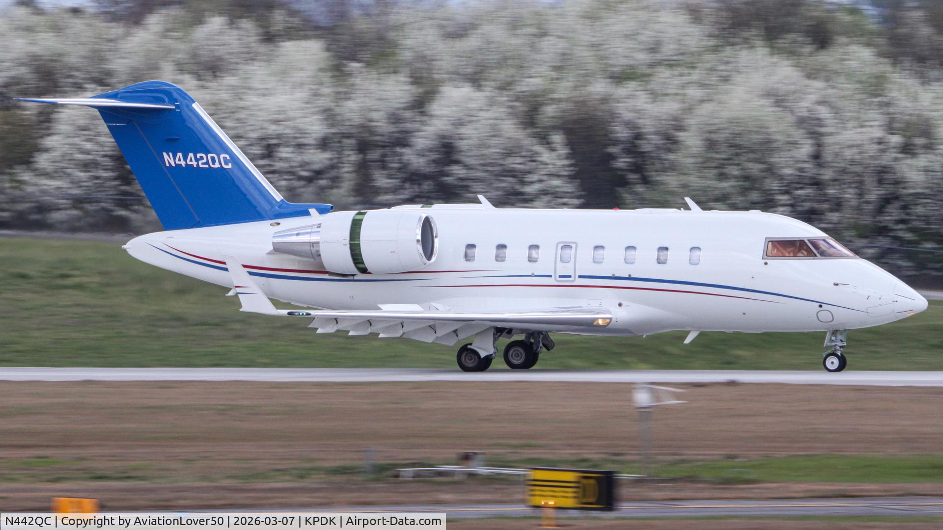 N442QC, 2017 Bombardier CL-600-2B16 (Challenger 650) C/N 6109, NEAJETS Challenger 650