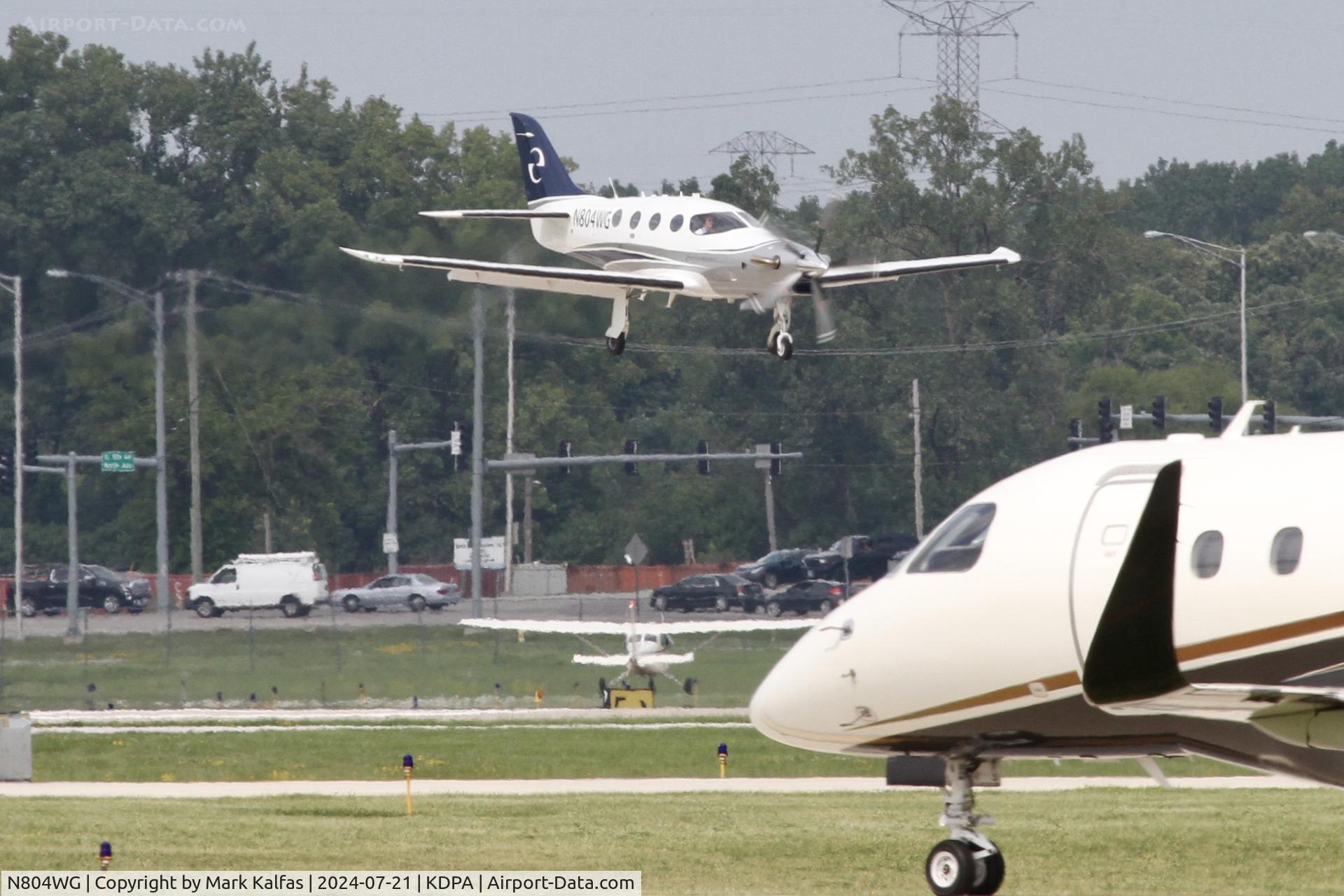 N804WG, 2024 EPIC AIRCRAFT LLC E1000 C/N K065, EPIC FOUNTAINHEAD AVIATION LLC, EPIC AIRCRAFT E1000 N8004WG arriving at KDPA