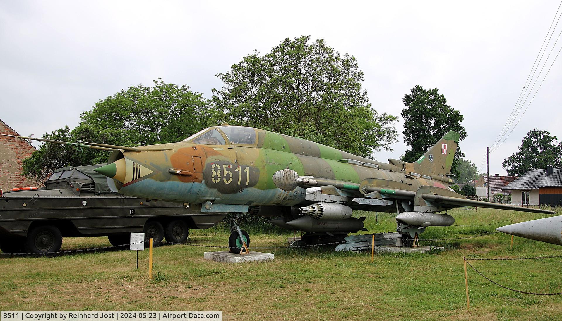 8511, Sukhoi Su-22M-4 C/N 28511, Su-22M-4 at the Military Museum at Drozonov, Poland