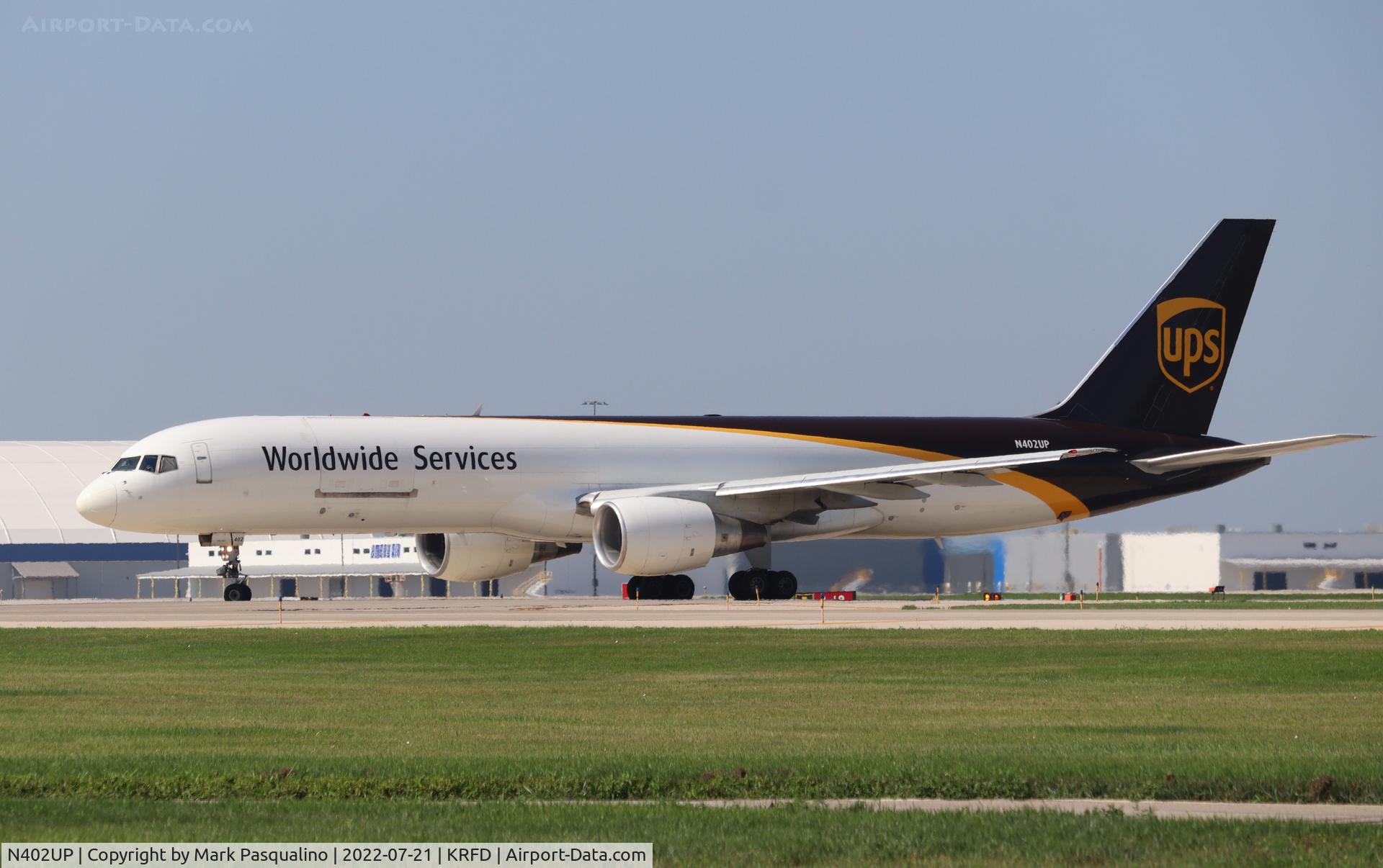 N402UP, 1987 Boeing 757-24APF C/N 23724, Boeing 757-24APF