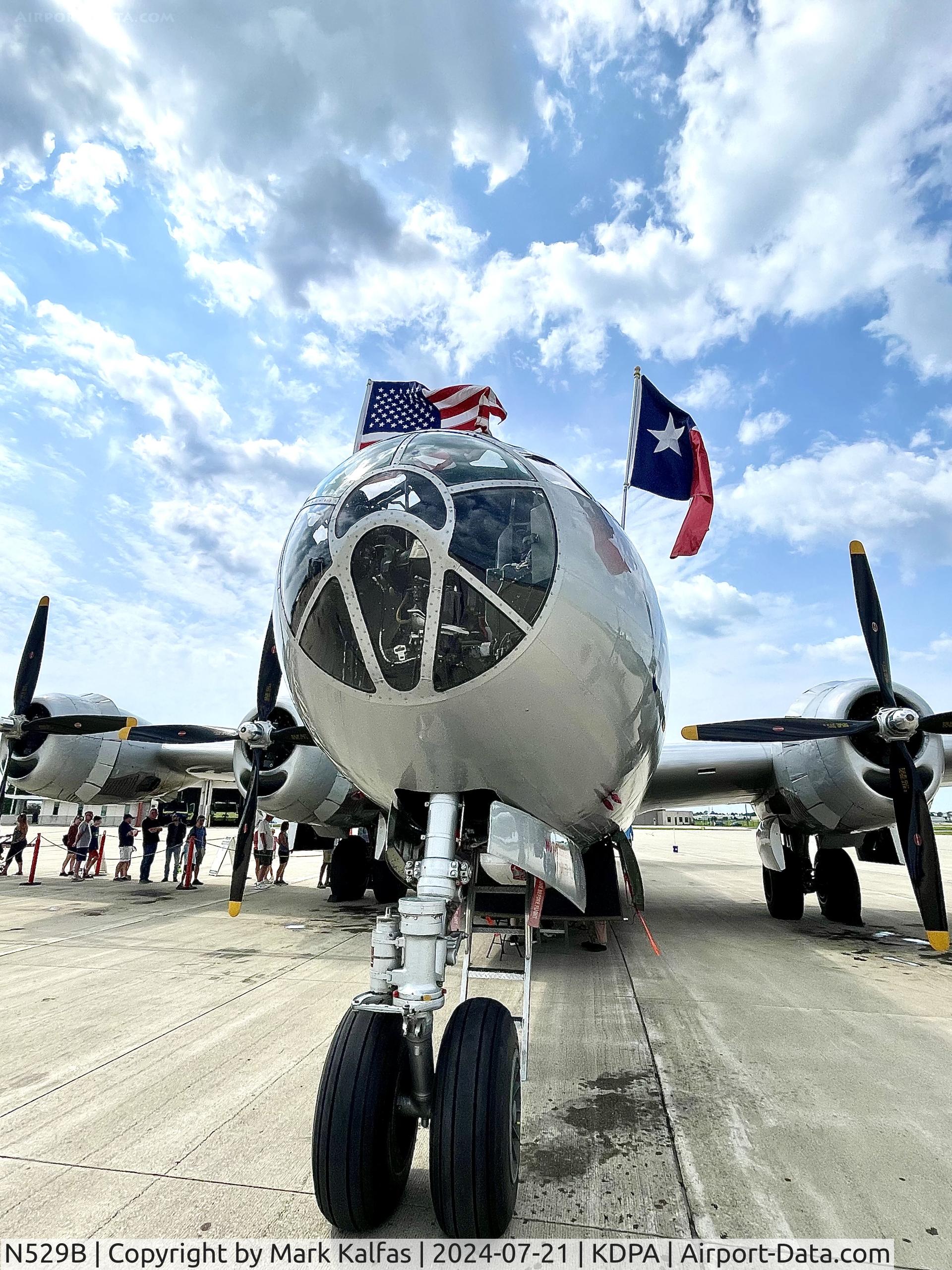 N529B, 1944 Boeing B-29A-60-BN Superfortress C/N 11547, B29 AMERICAN AIRPOWER HERITAGE FLY MUSEU Boeing B-29A-60-BN Superfortress N529B at KDPA