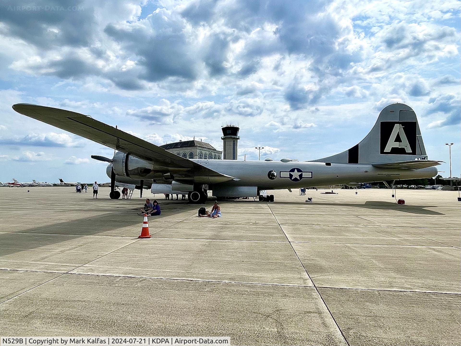 N529B, 1944 Boeing B-29A-60-BN Superfortress C/N 11547, B29 AMERICAN AIRPOWER HERITAGE FLY MUSEU Boeing B-29A-60-BN Superfortress N529B at KDPA