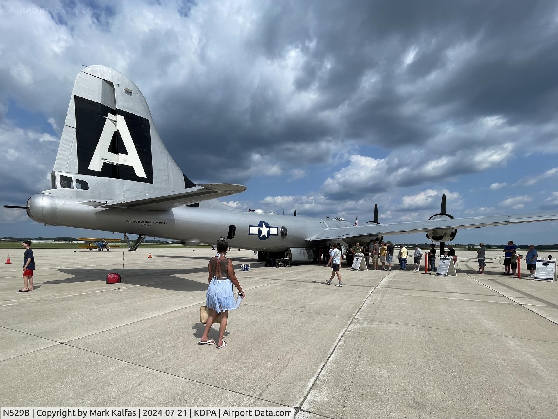 N529B, 1944 Boeing B-29A-60-BN Superfortress C/N 11547, B29 AMERICAN AIRPOWER HERITAGE FLY MUSEU Boeing B-29A-60-BN Superfortress N529B at KDPA