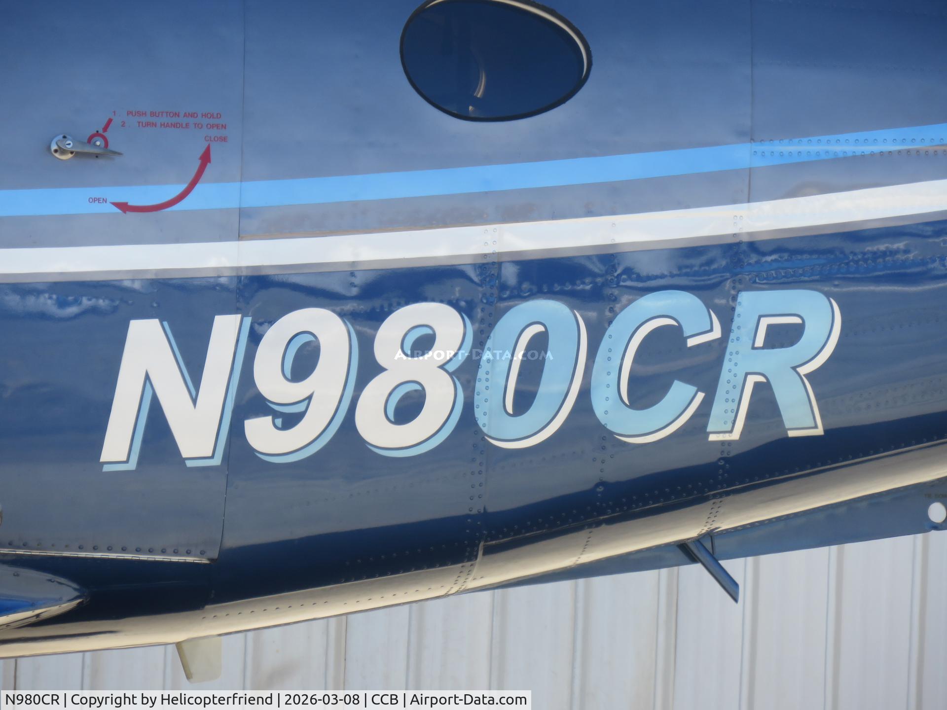 N980CR, 1979 Beech F90 King Air C/N LA-23, Last 3 indicates owner