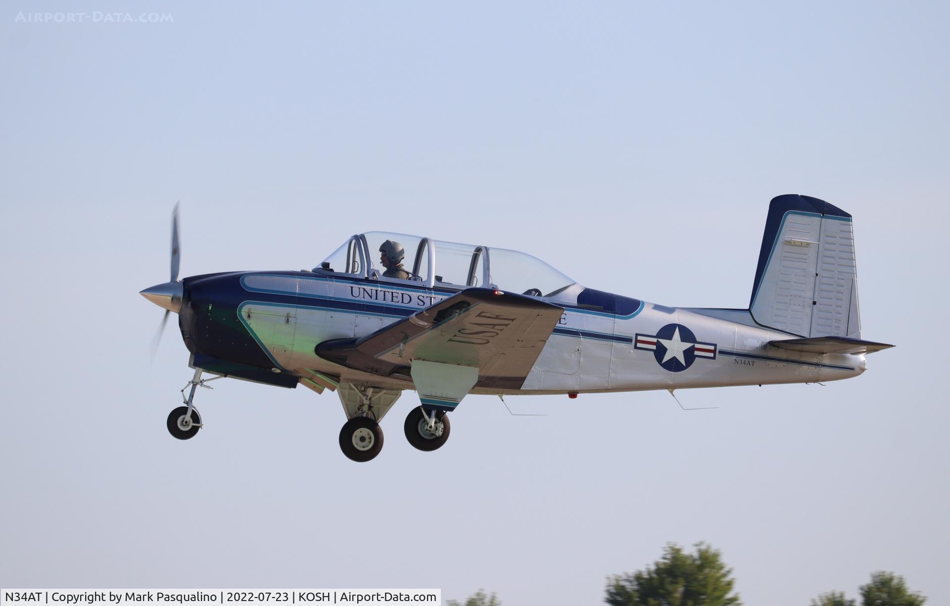 N34AT, 1957 Beech T-34A (A45) Mentor Mentor C/N G-139, Beech T-34A