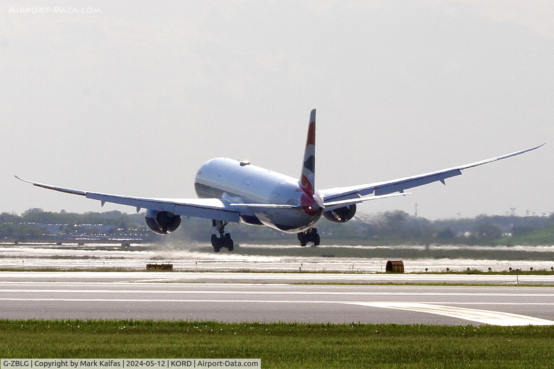 G-ZBLG, 2021 Boeing 787-10 Dreamliner Dreamliner C/N 60643, B78X British Airways Boeing 787-10 Dreamliner, G-ZBLG arriving 28C KORD