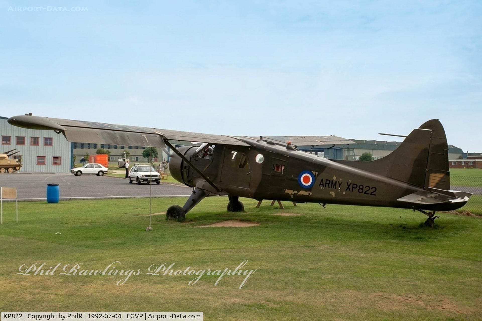 XP822, De Havilland Canada DHC-2 Beaver AL.1 C/N 1486, XP822 9161 DHC-2 Beaver AL1 AAC Middle Wallop