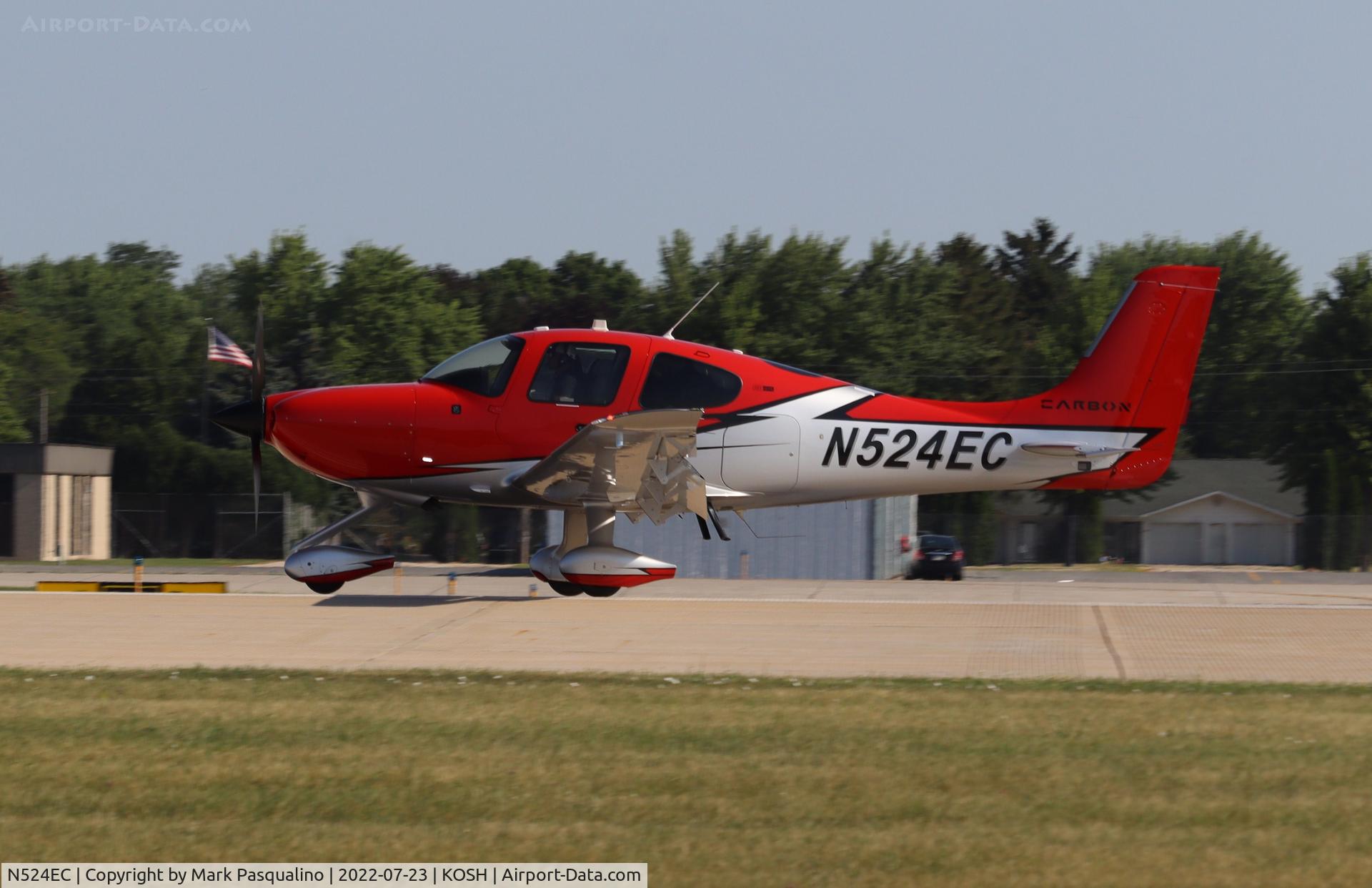 N524EC, 2021 Cirrus SR22T G6-GTS Carbon C/N 2367, Cirrus SR22T