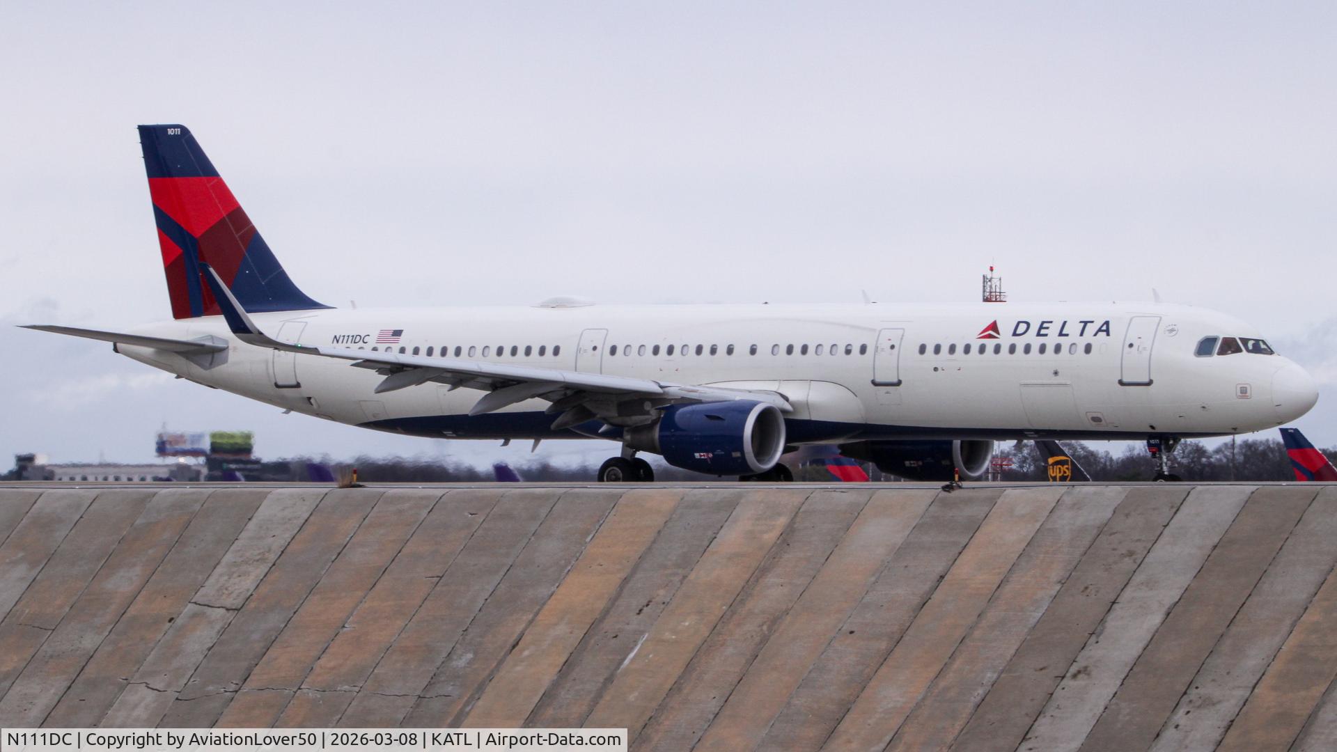 N111DC, 2020 Airbus A321-211 C/N 10018, Delta A321