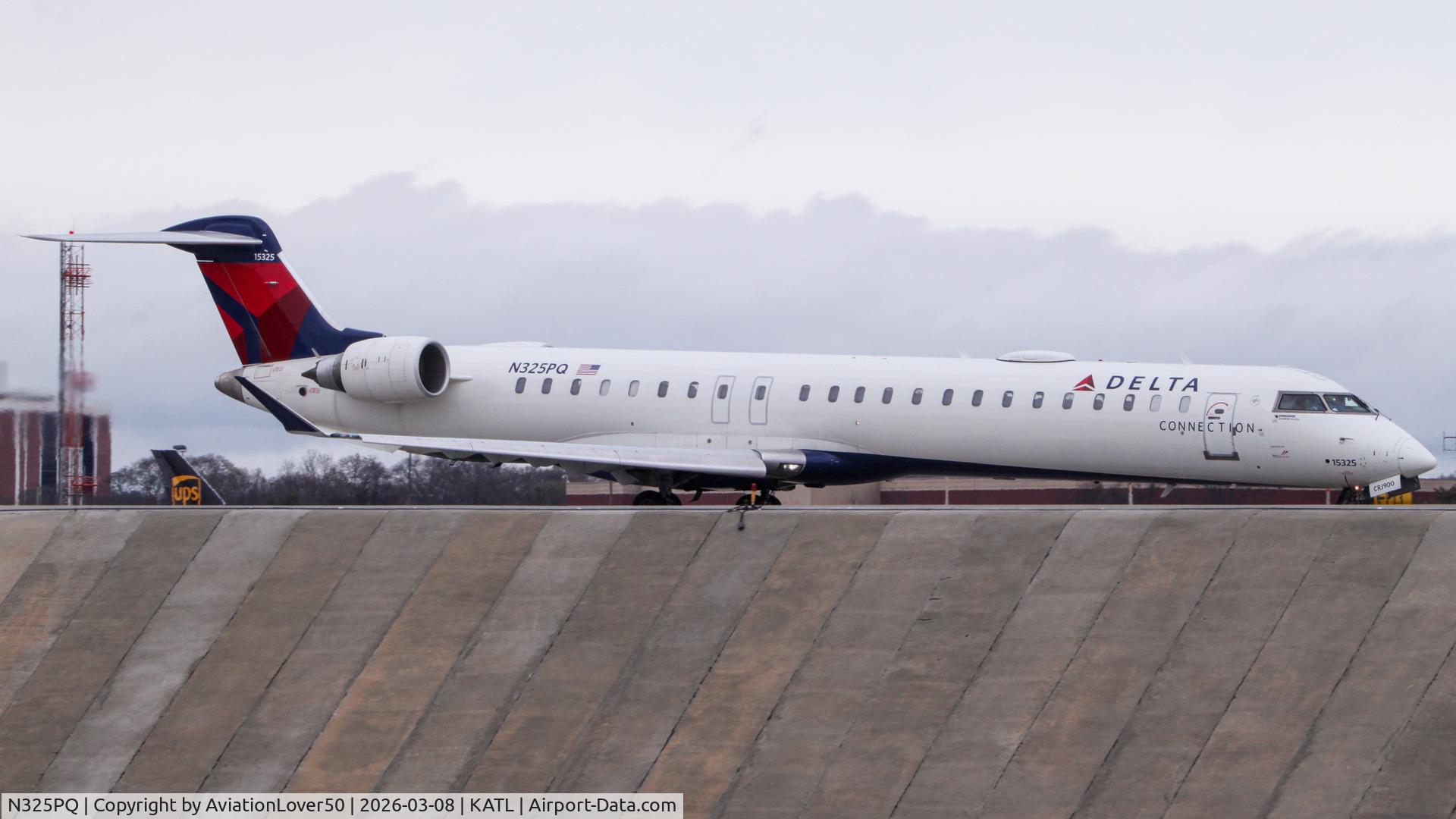 N325PQ, 2014 Bombardier CRJ-900LR (CL-600-2D24) C/N 15325, Delta/Endeavor CRJ9