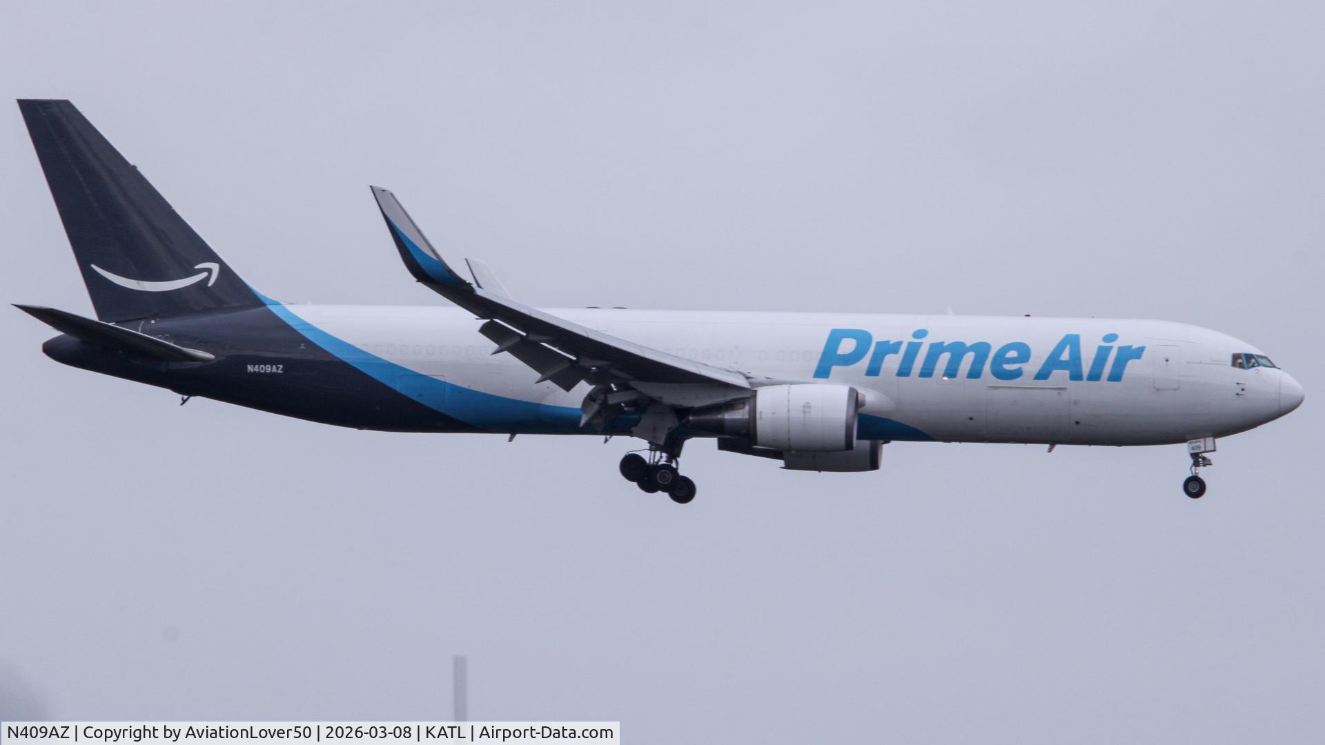 N409AZ, 1990 Boeing 767-3P6 C/N 24983, Amazon 763F