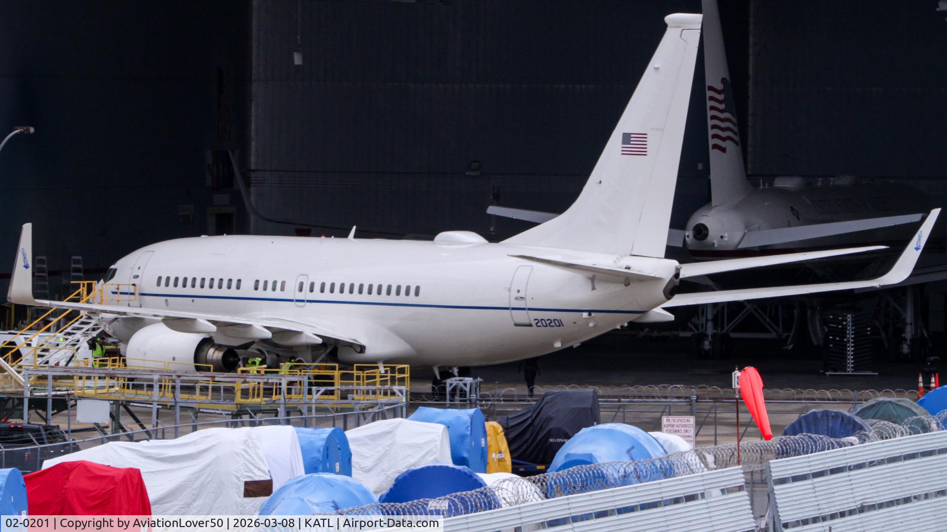 02-0201, 2000 Boeing C-40C Clipper (737-7BC BBJ) C/N 30755, First Lady's C-40C