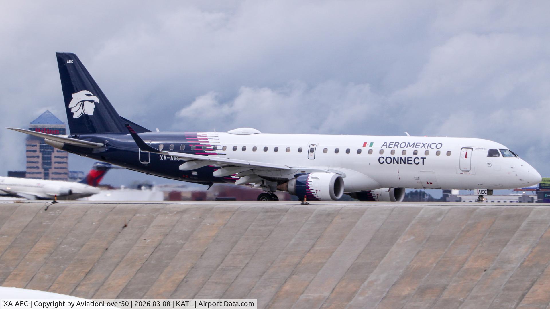 XA-AEC, 2006 Embraer 190AR (ERJ-190-100IGW C/N 19000043, Aeromexico Connect E190