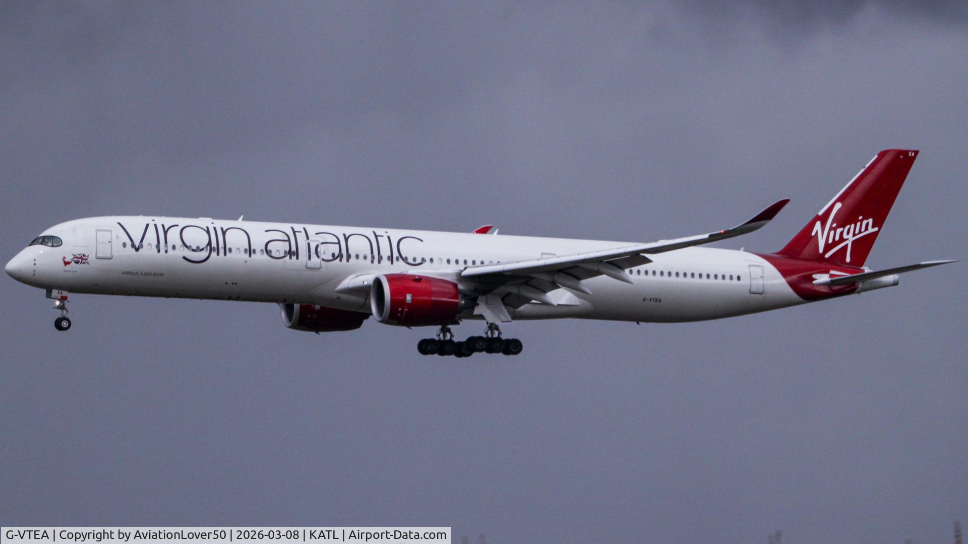 G-VTEA, 2020 Airbus A350-1041 C/N 0426, Virgin Atlantic A35K