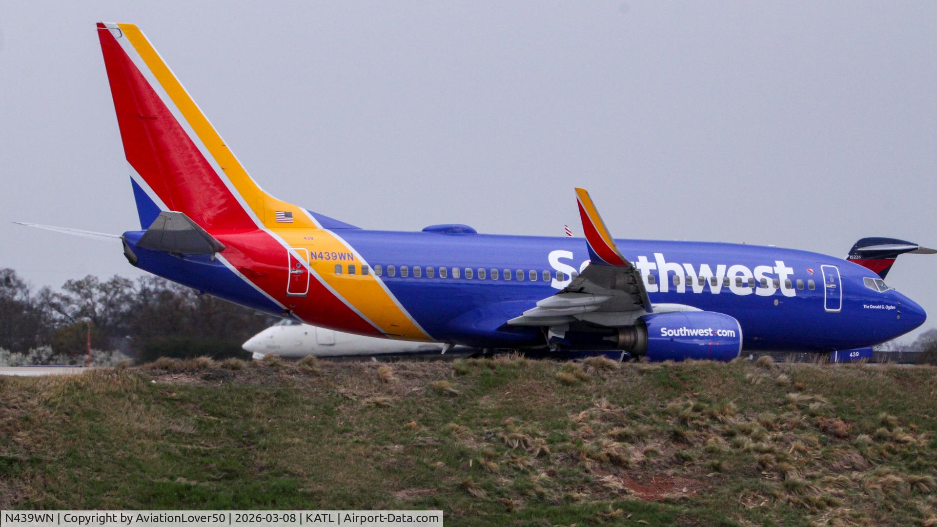 N439WN, 2003 Boeing 737-7H4 C/N 29834, Southwest 737