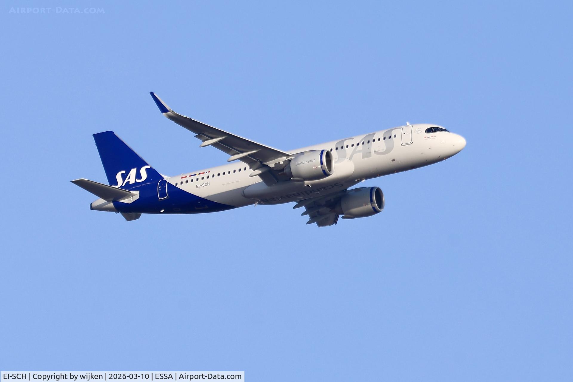 EI-SCH, 2025 Airbus A320-251N C/N 13083, Rwy 19R
