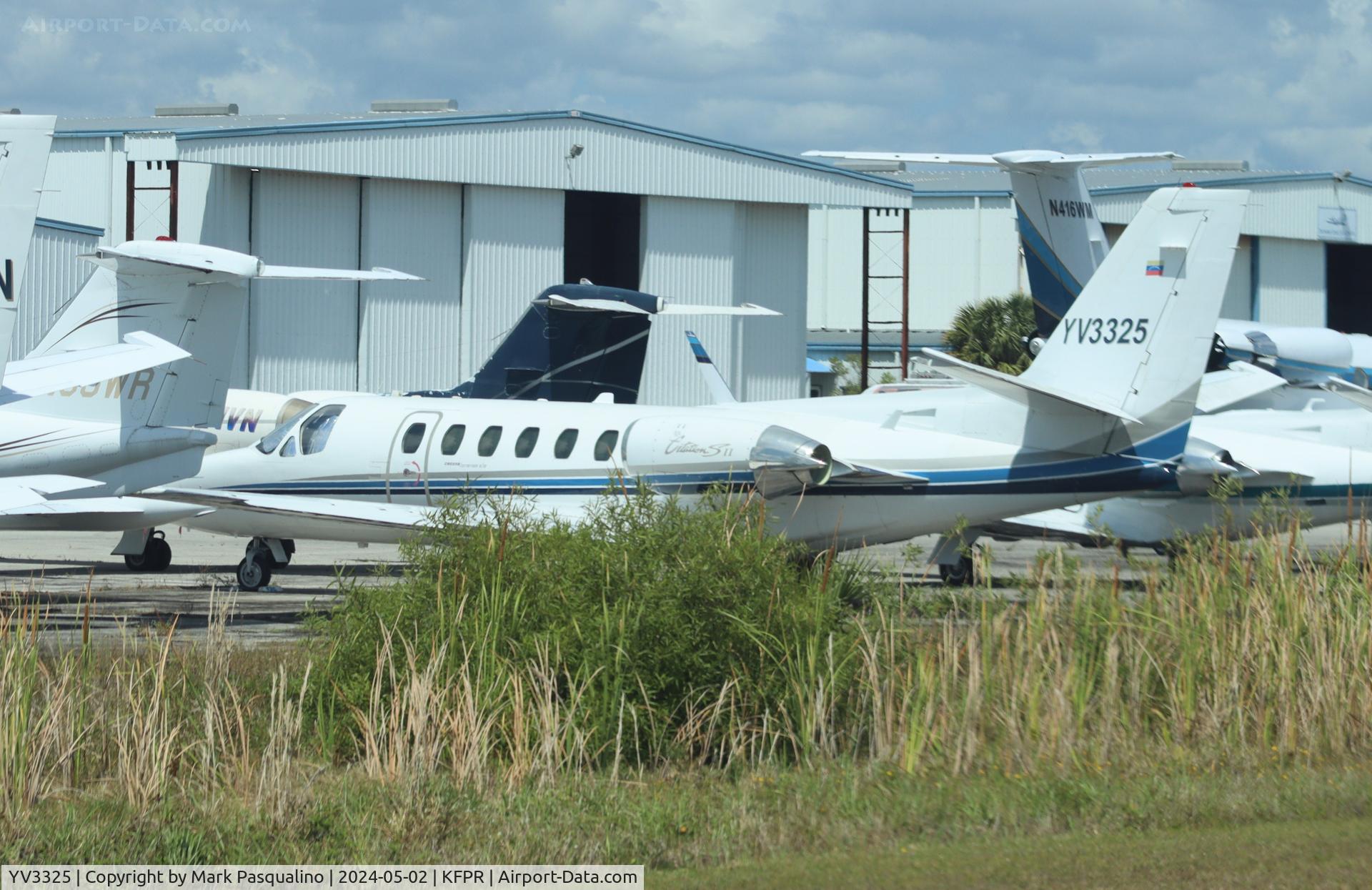 YV3325, 1984 Cessna S550 Citation IIS C/N S550-0020, Cessna S550