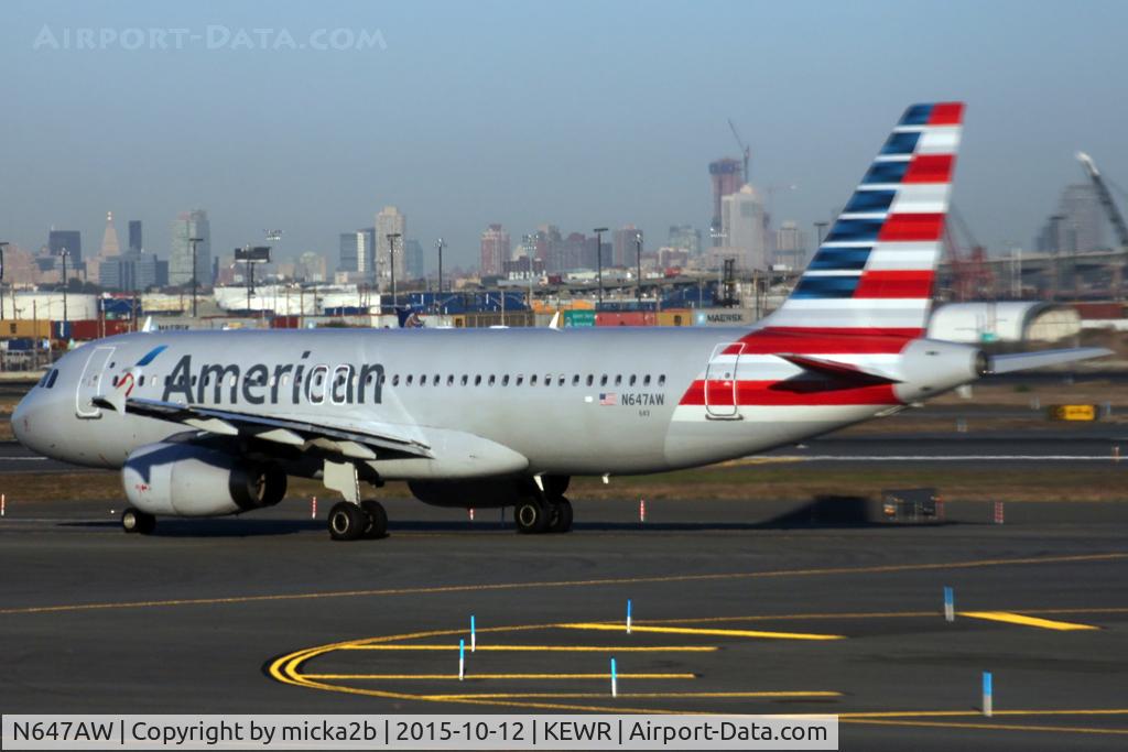 N647AW, 1998 Airbus A320-232 C/N 762, Taxiing