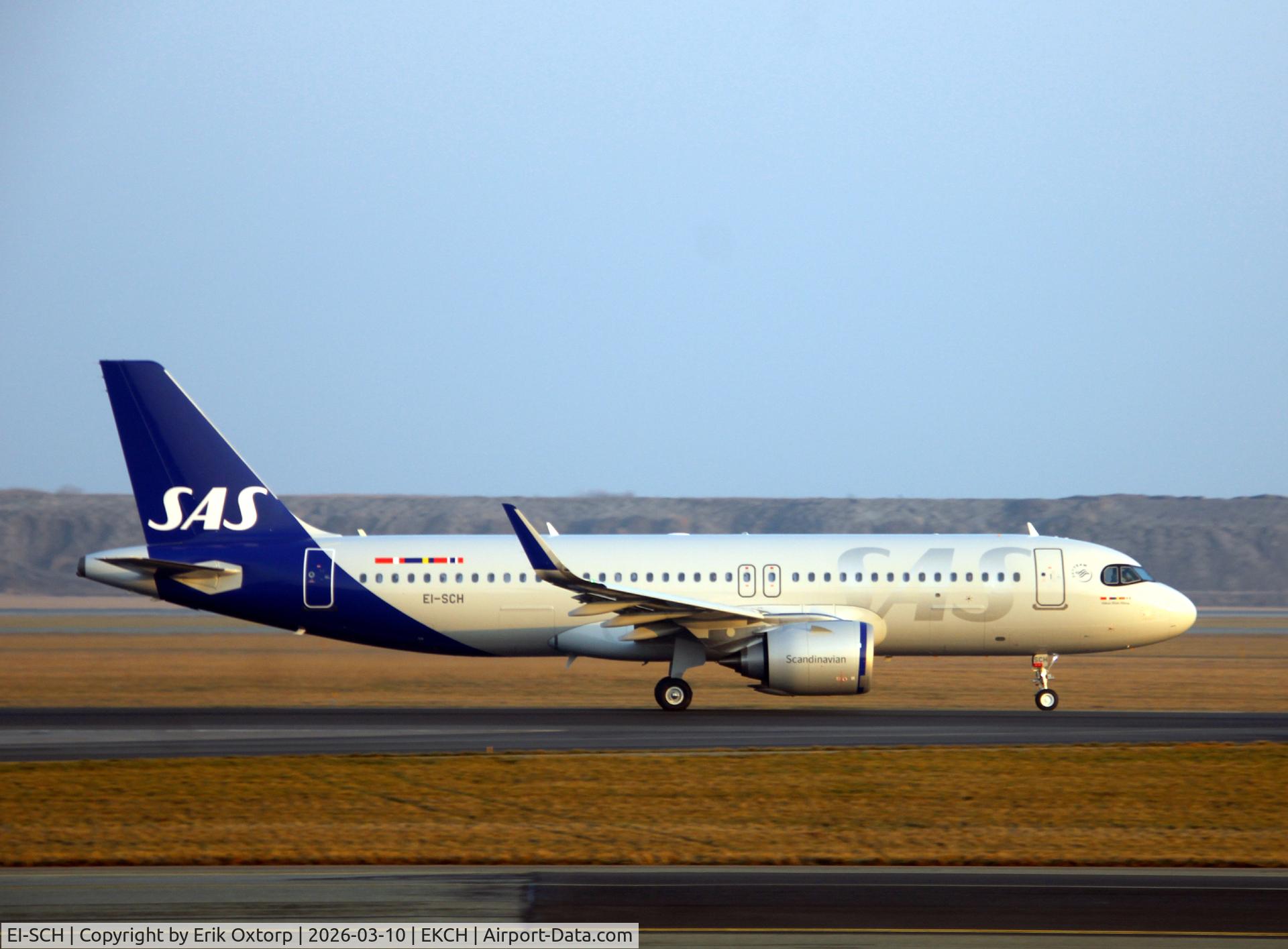 EI-SCH, 2025 Airbus A320-251N C/N 13083, EI-SCH taking off rw 22R
