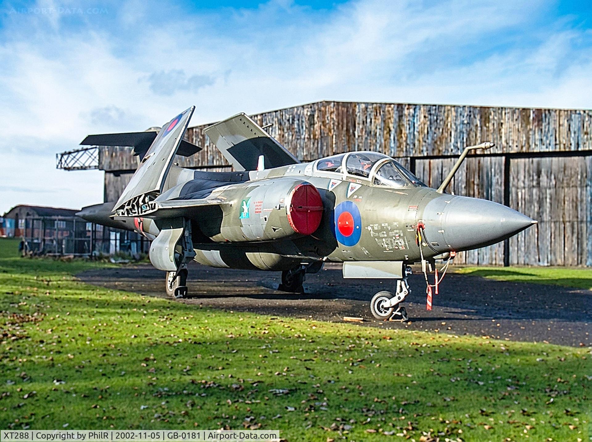 XT288, 1966 Hawker Siddeley Buccaneer S.2B C/N B3-10-65, XT288 1966 Blackburn Buccaneer S2B RAF East Fortune Museum of Flight 
