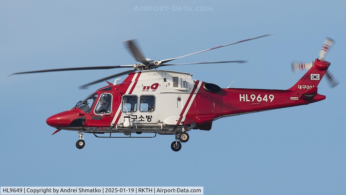 HL9649, AgustaWestland AW169 C/N 69101, Routine mission.