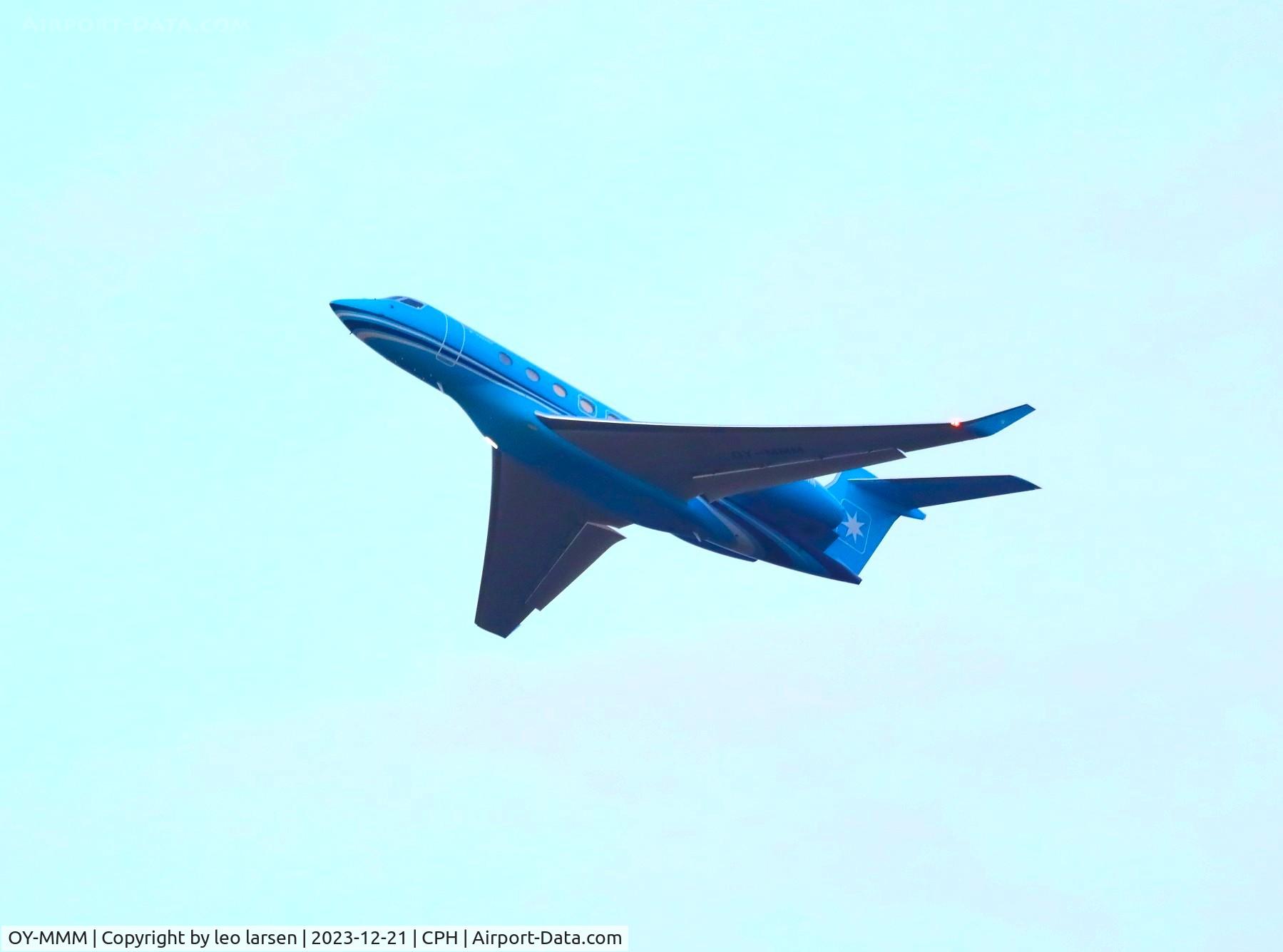 OY-MMM, 2023 Gulfsteam G VII-G 600 C/N 73125, Copenhagen 21.12.2023