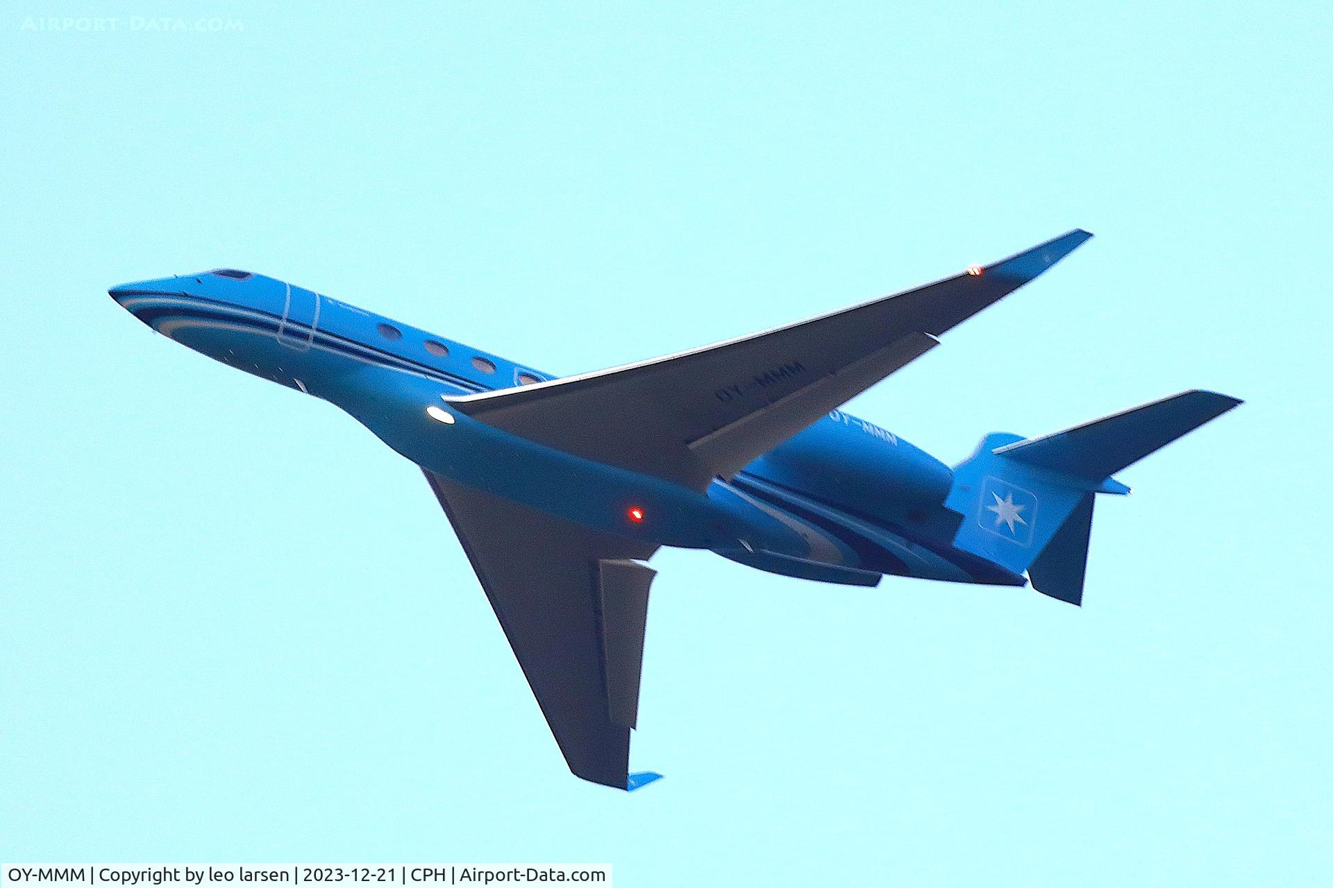 OY-MMM, 2023 Gulfsteam G VII-G 600 C/N 73125, Copenhagen 21.12.2023