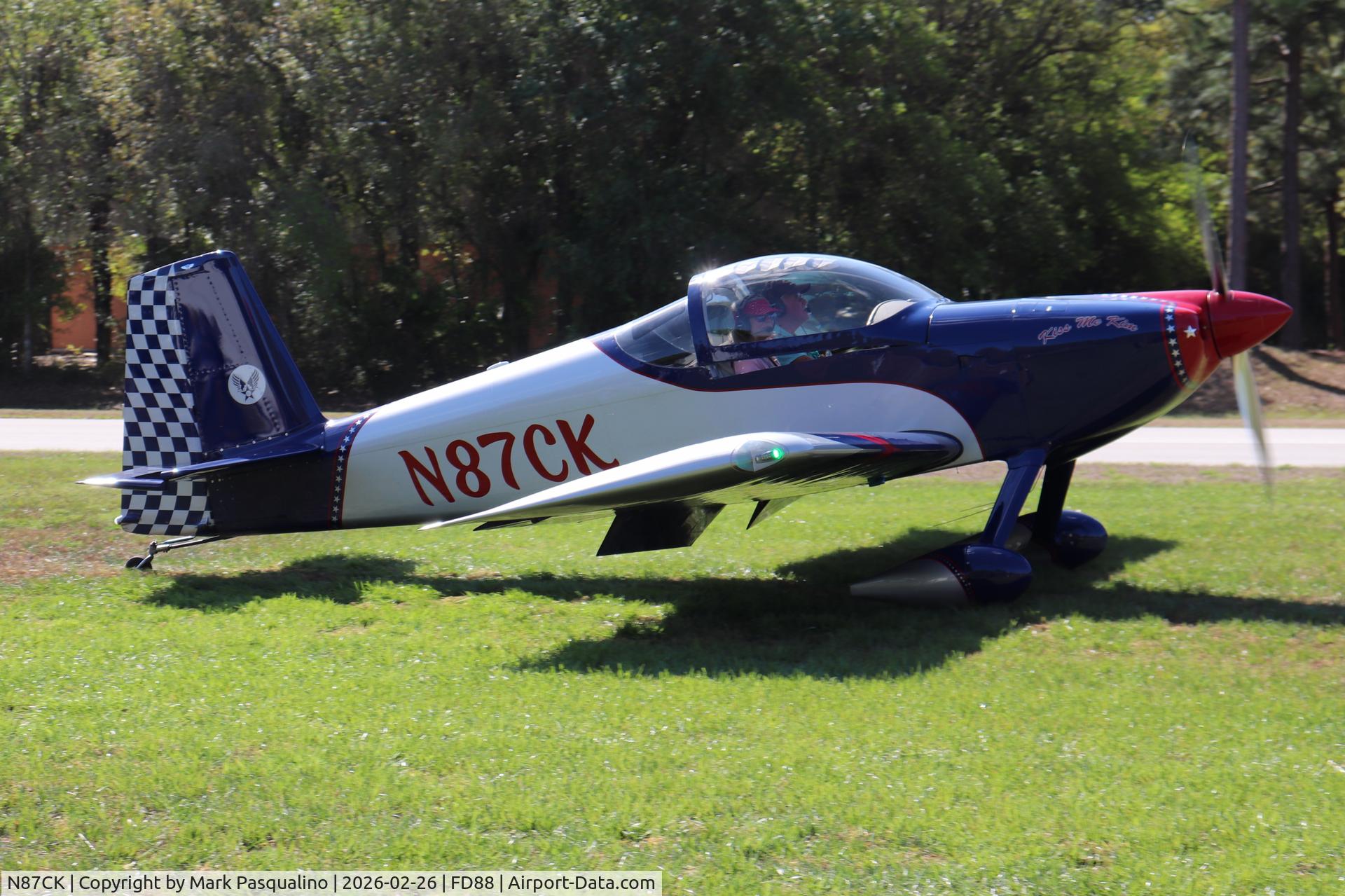 N87CK, Van's RV-7 C/N 70133, Vans RV-7