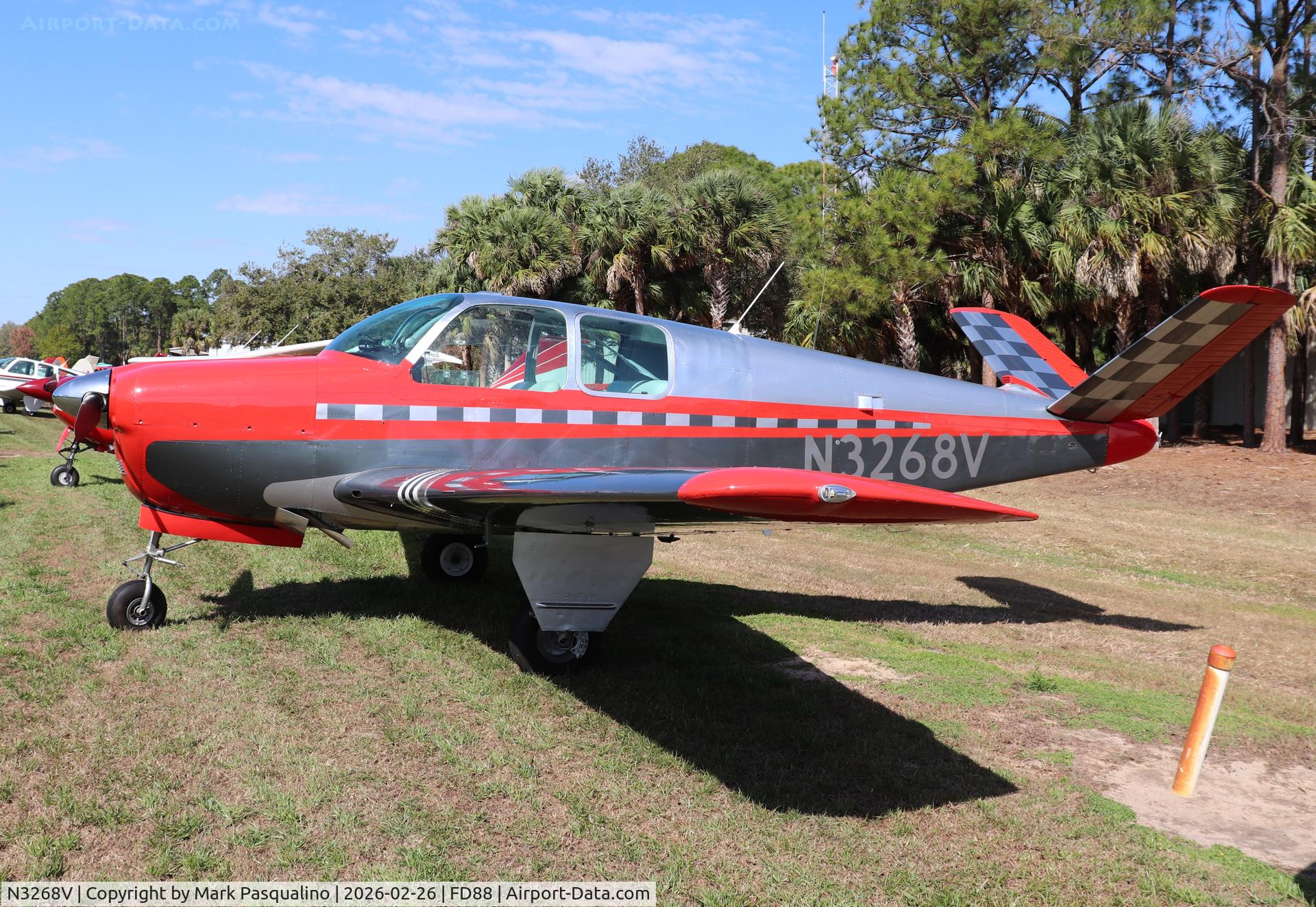 N3268V, 1947 Beech 35 Bonanza C/N D-716, Beech 35