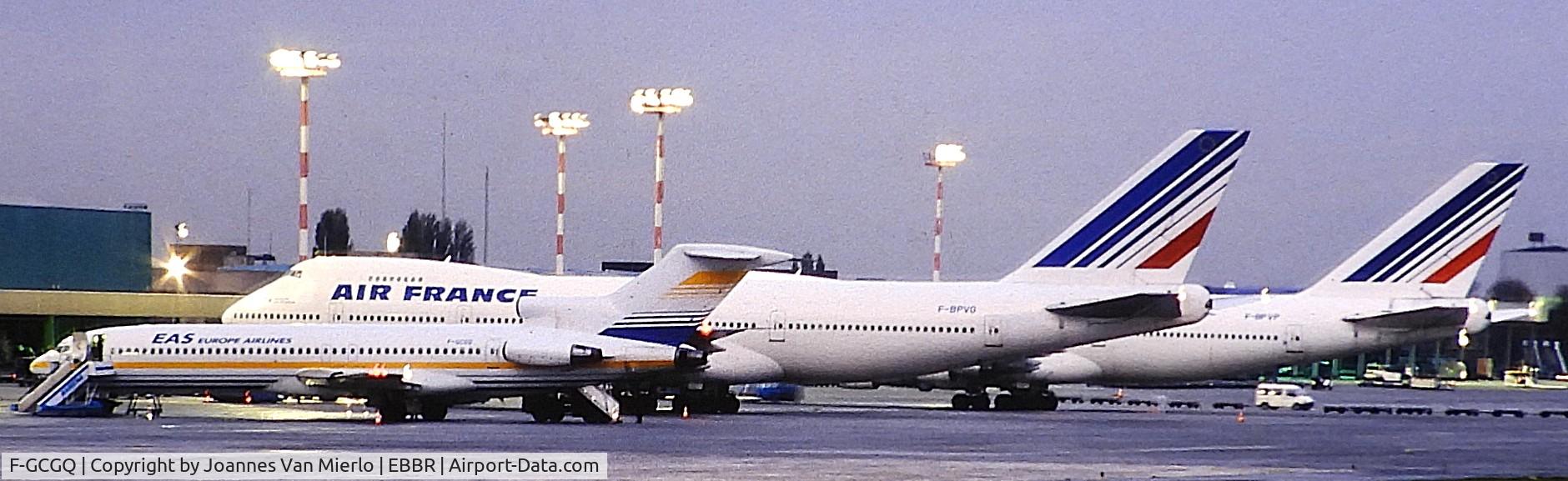 F-GCGQ, 1972 Boeing 727-227 C/N 20609, ex-slide