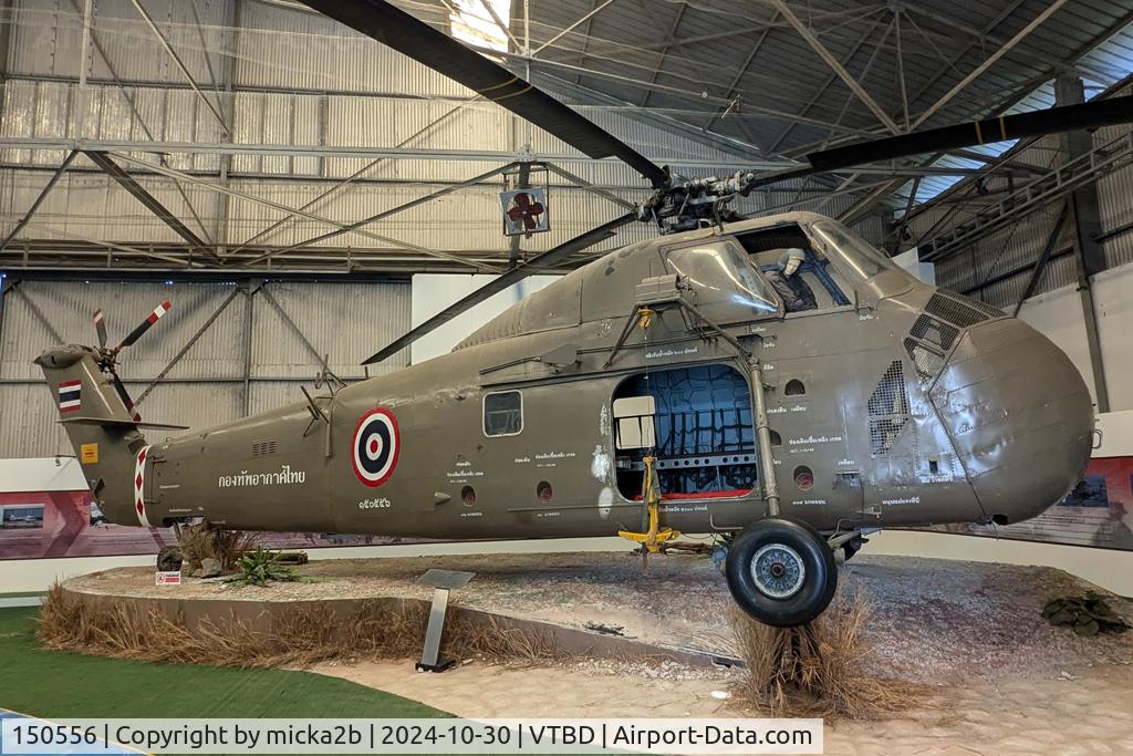 150556, Sikorsky UH-34D (HUS-1) Seahorse C/N 58-1683, Preserved, ex Royal Laotian Air Force, never fly with Royal Thaï Air Force