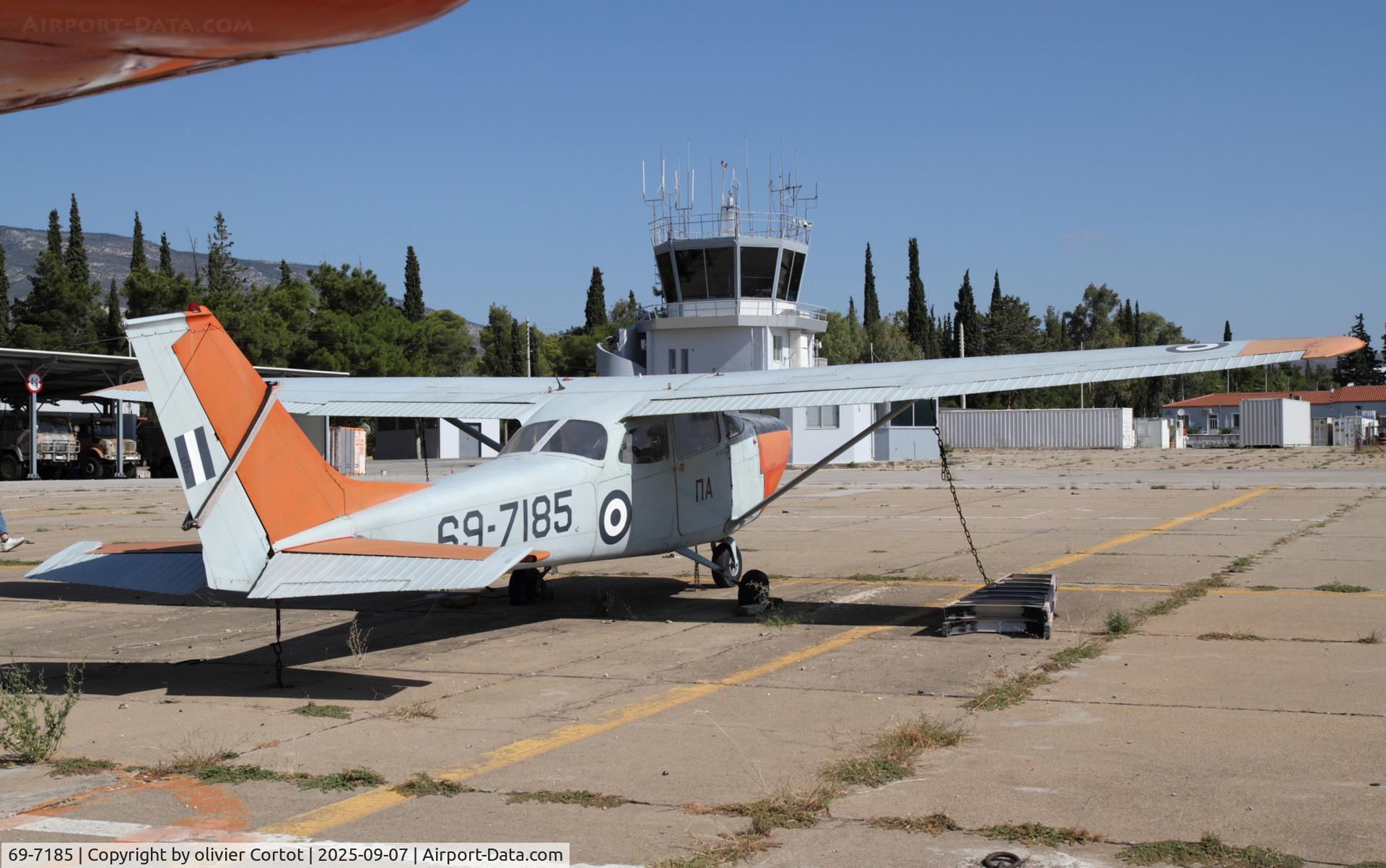 69-7185, 1969 Cessna T-41D Mescalero C/N R172-0370, tatoi air museum