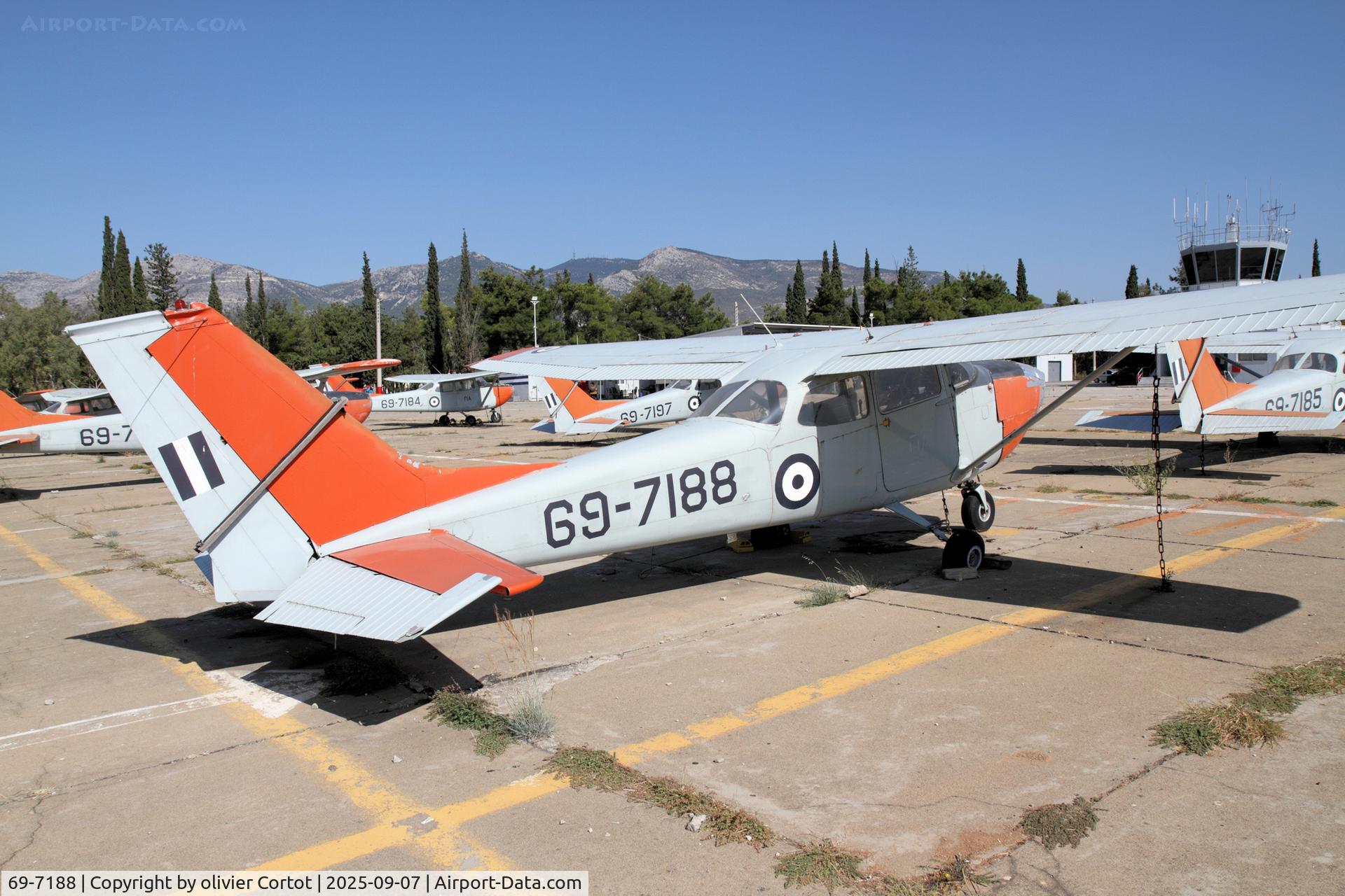 69-7188, 1969 Cessna T-41D Mescalero C/N R172-0373, tatoi air museum