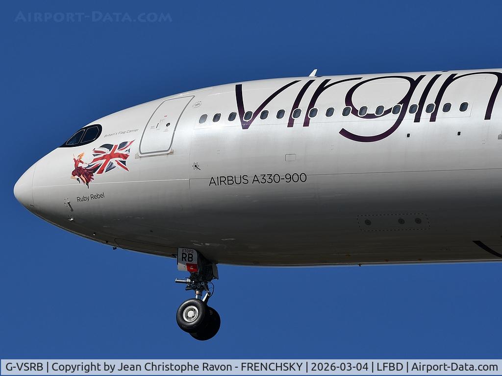 G-VSRB, 2024 Airbus A330-941N C/N 2061, Named Ruby Rebel