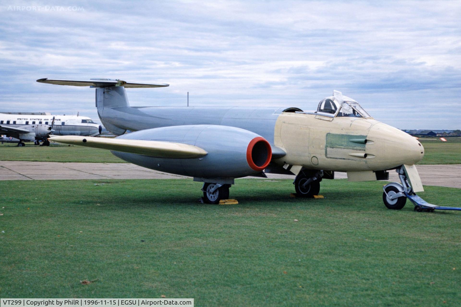 VT299, 1948 Gloster Meteor F.4 C/N Not Found VT299/N229VT, VT229 1948 Gloster Meteor F4 RAF Duxford