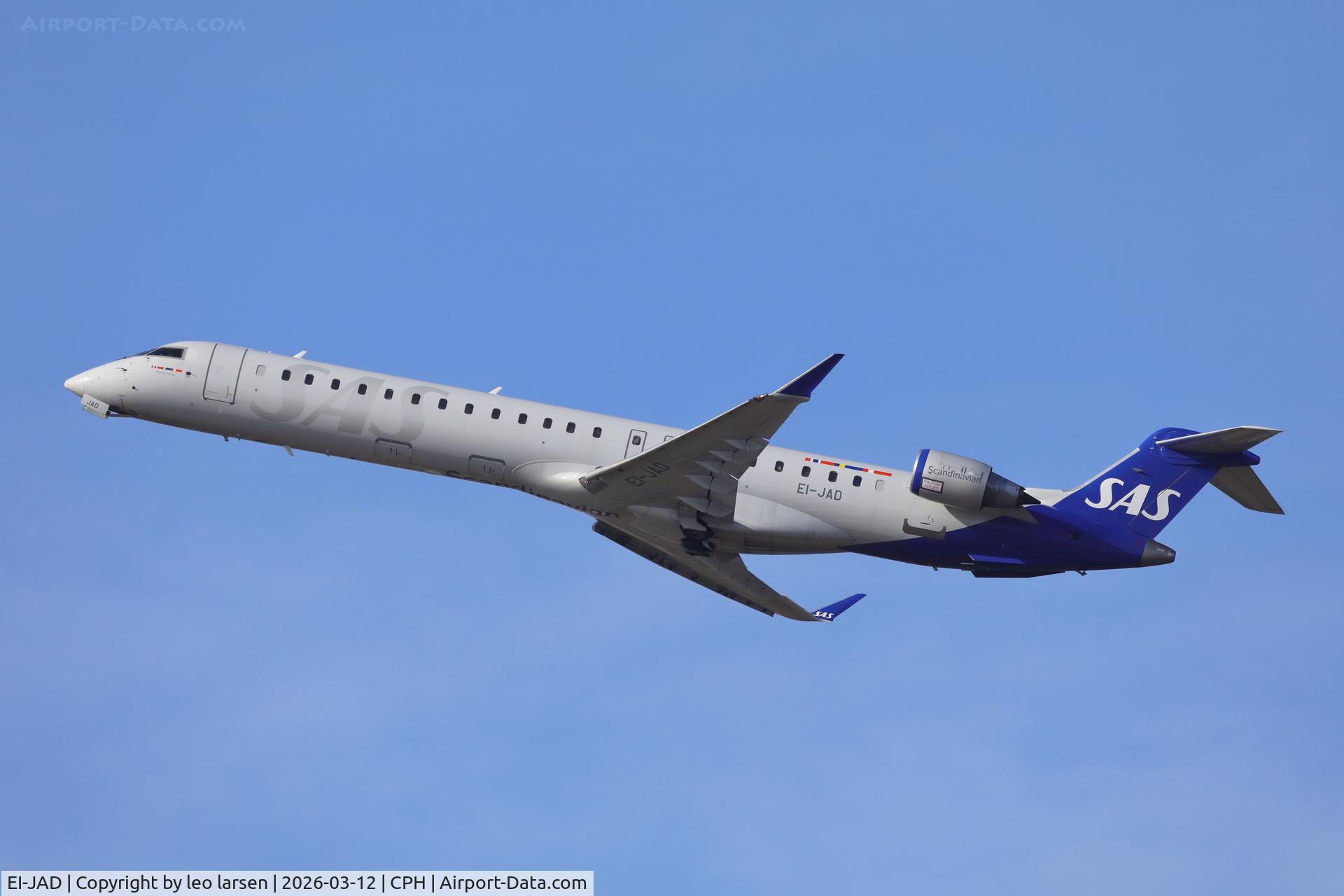 EI-JAD, 2010 Bombardier CRJ-900ER (CL-600-2B24) C/N 15261, Copenhagen 12.3.2026