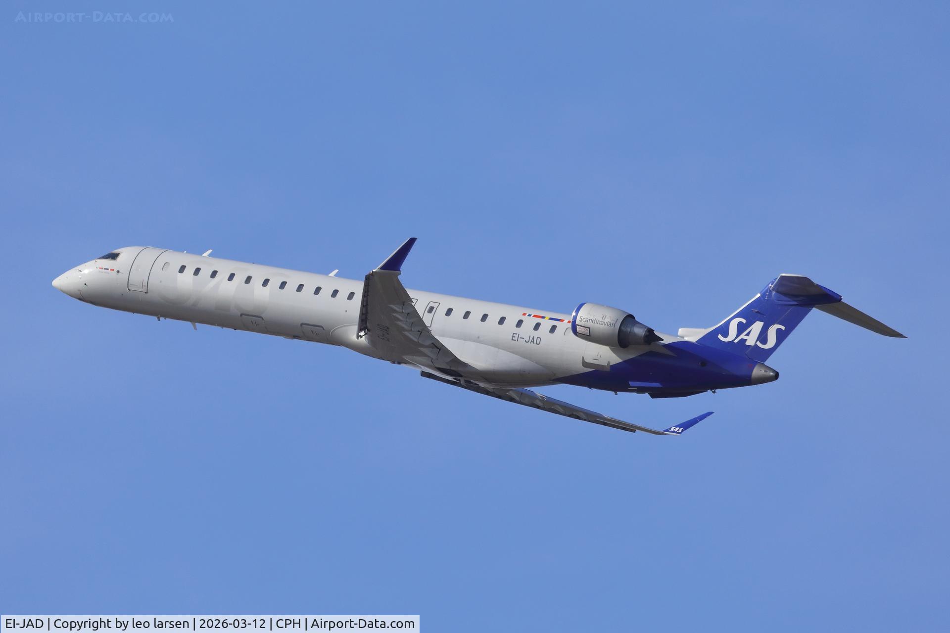 EI-JAD, 2010 Bombardier CRJ-900ER (CL-600-2B24) C/N 15261, Copenhagen 12.3.2026