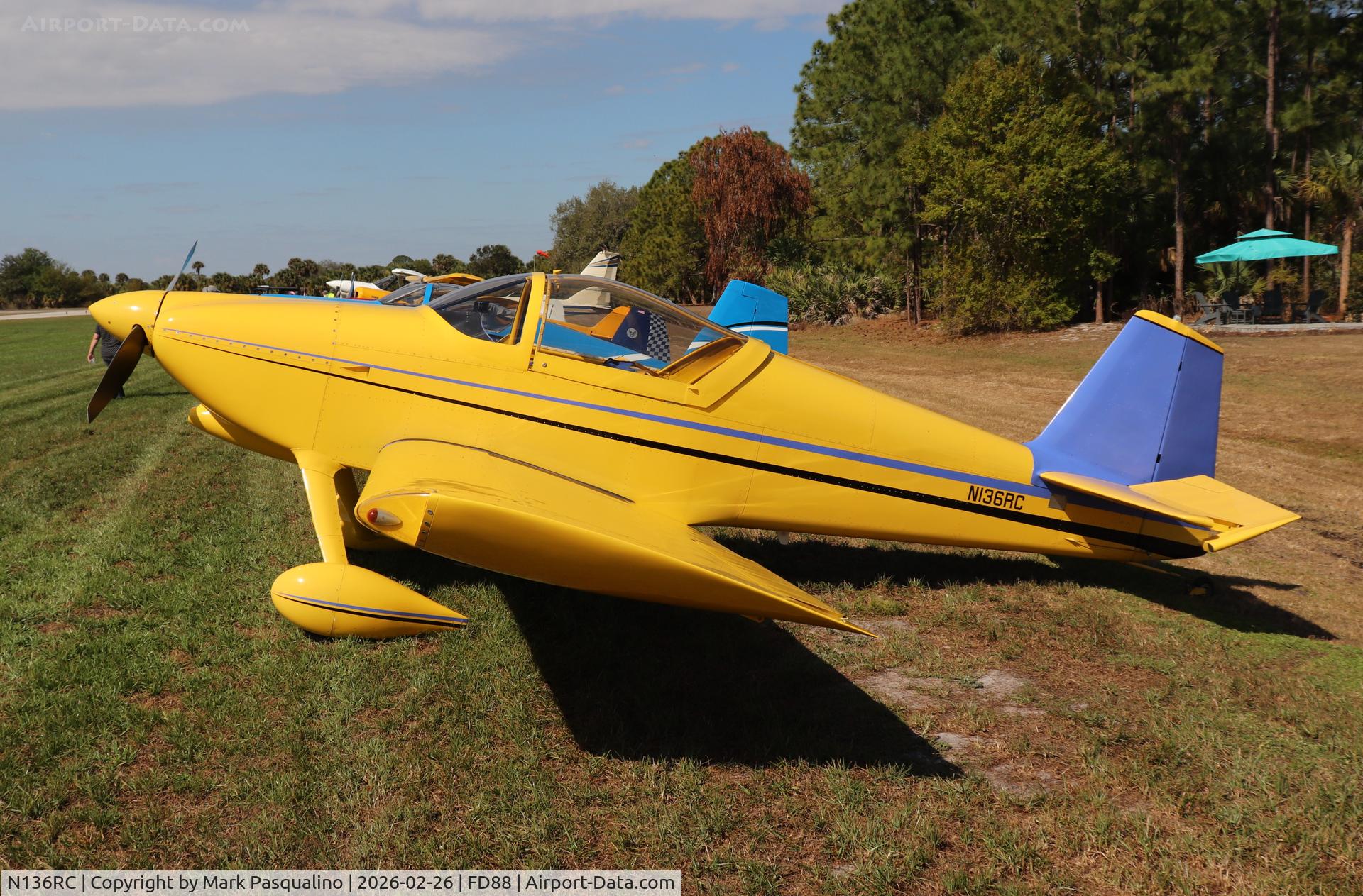 N136RC, 2000 Vans RV-6 C/N 24187, Vans RV-6