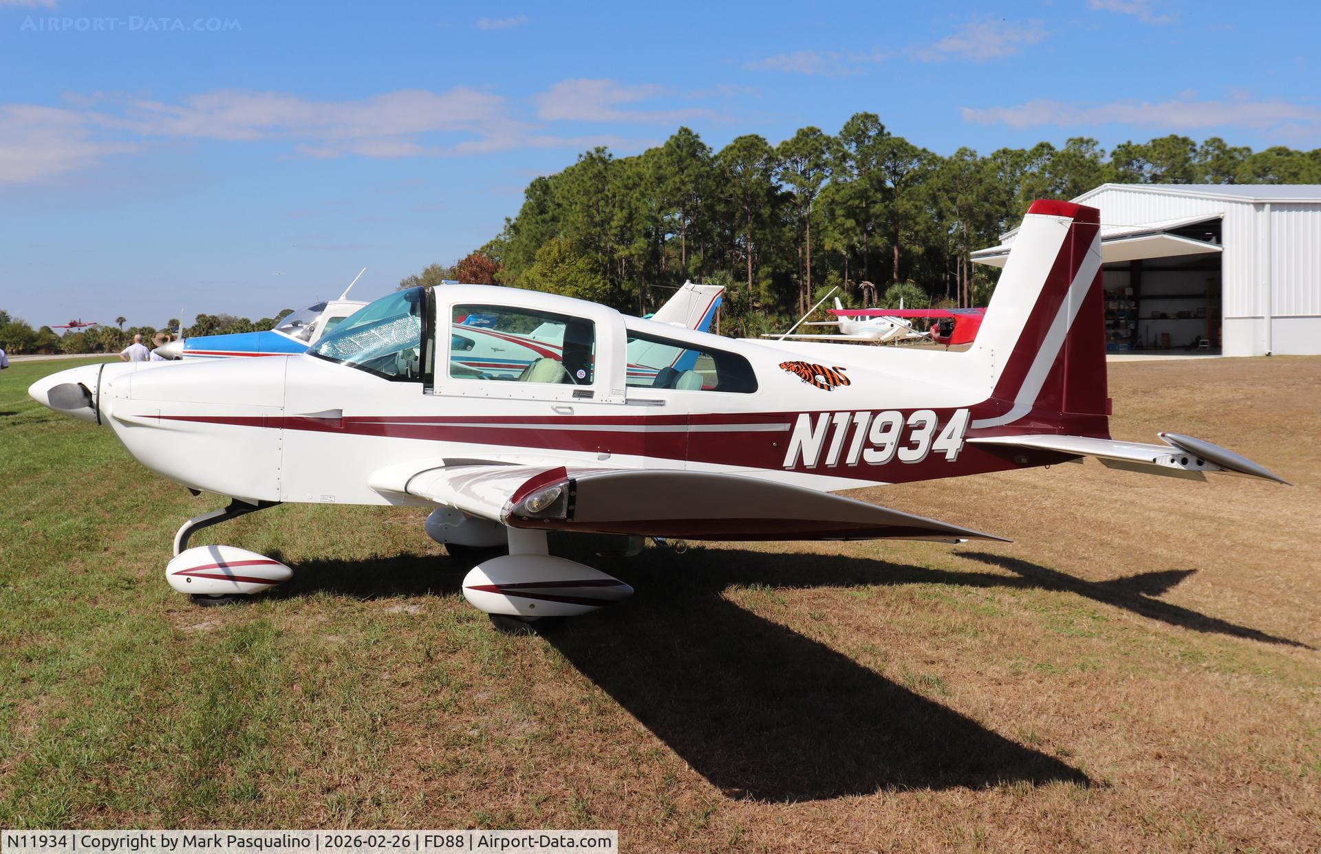 N11934, 1991 American General AG-5B Tiger C/N 10074, American General AG-5B